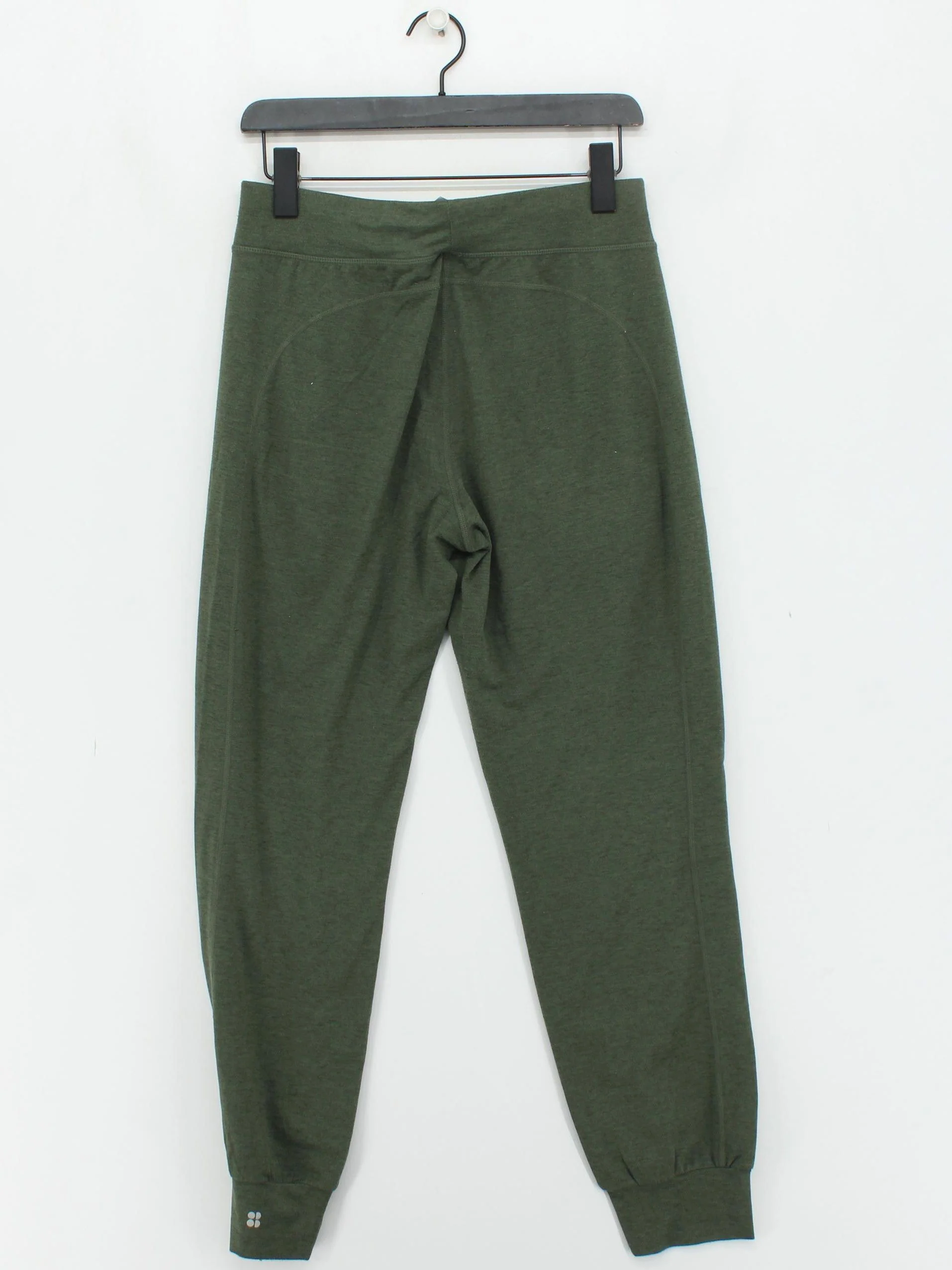 Sweaty Betty Women's Sports Bottoms S Green Polyester with Elastane Sweatpants - Image 2