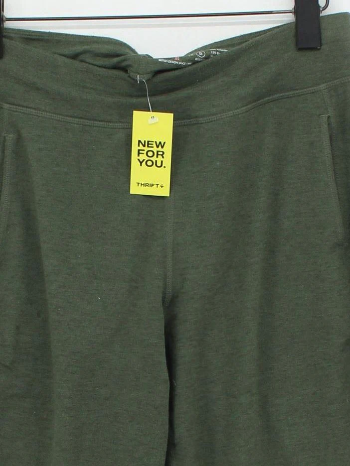 Sweaty Betty Women's Sports Bottoms S Green Polyester with Elastane Sweatpants - Image 3
