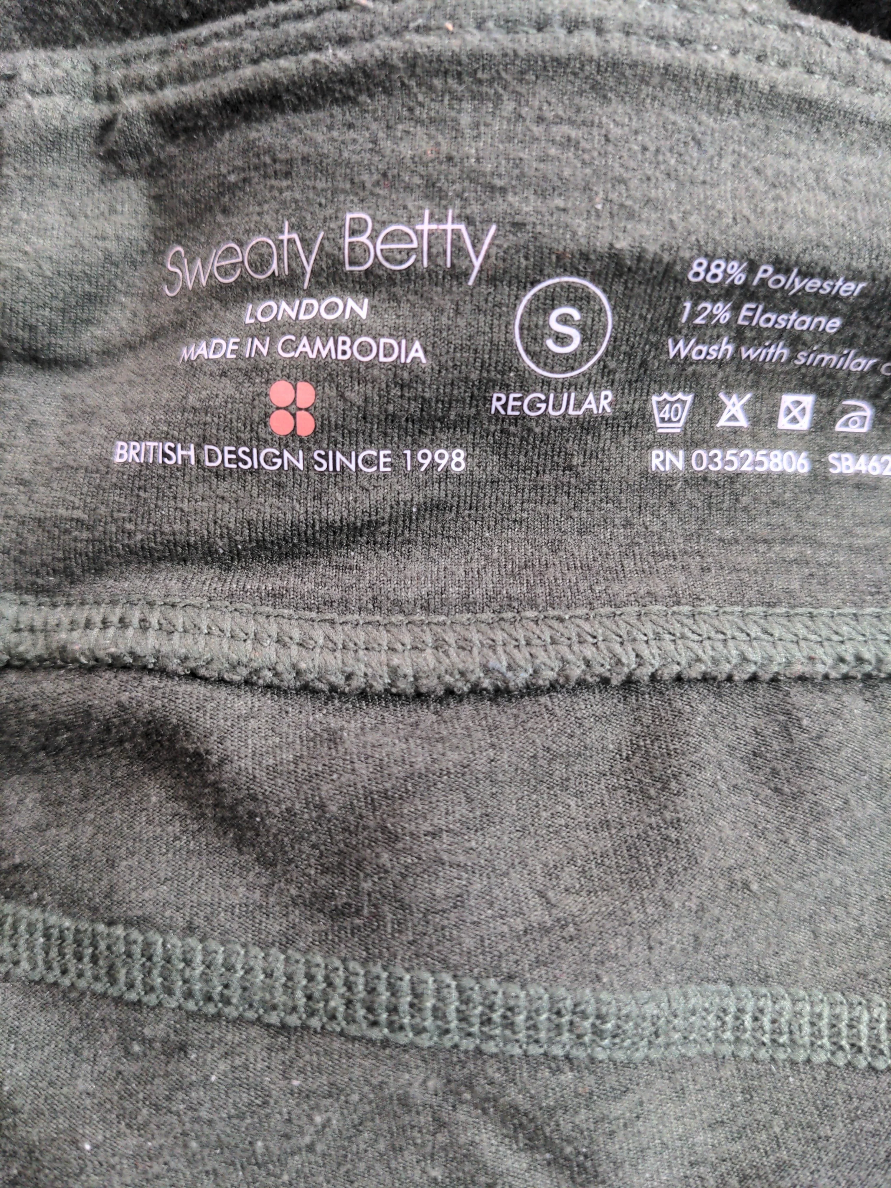 Sweaty Betty Women's Sports Bottoms S Green Polyester with Elastane Sweatpants - Image 7