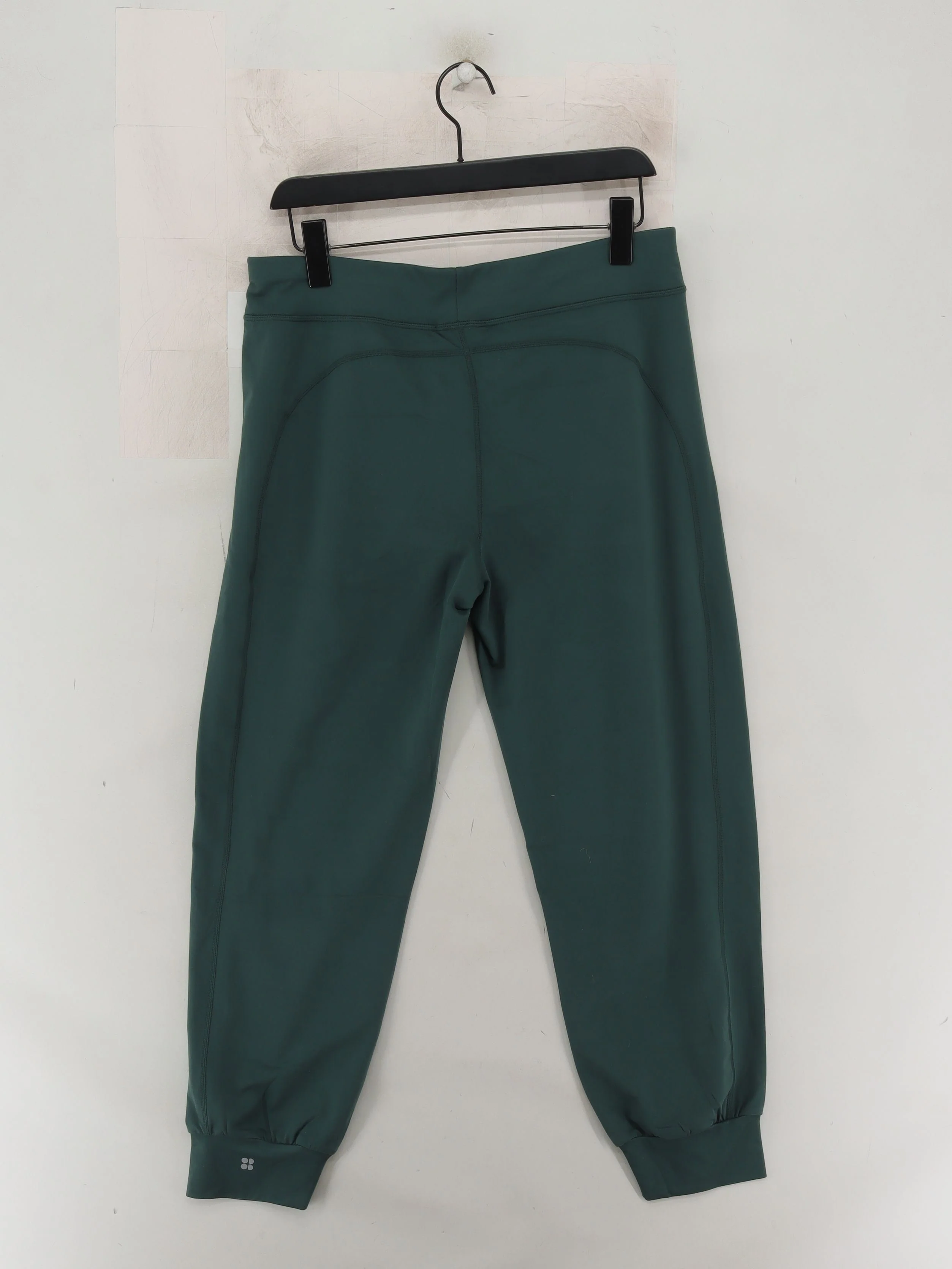 Sweaty Betty Women's Sports Bottoms S Green Polyester with Elastane Sweatpants - Image 2