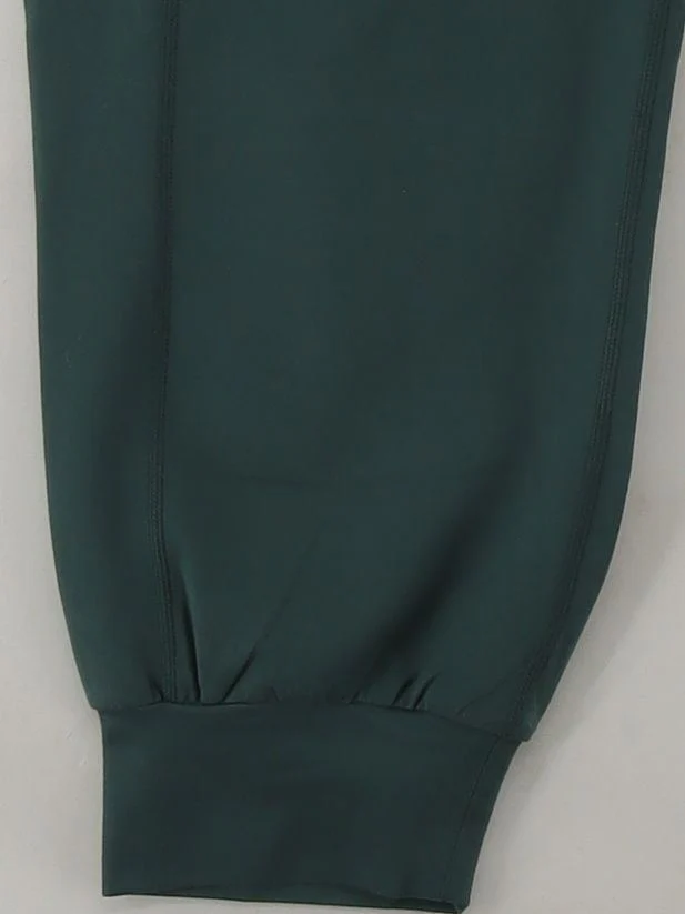 Sweaty Betty Women's Sports Bottoms S Green Polyester with Elastane Sweatpants - Image 4