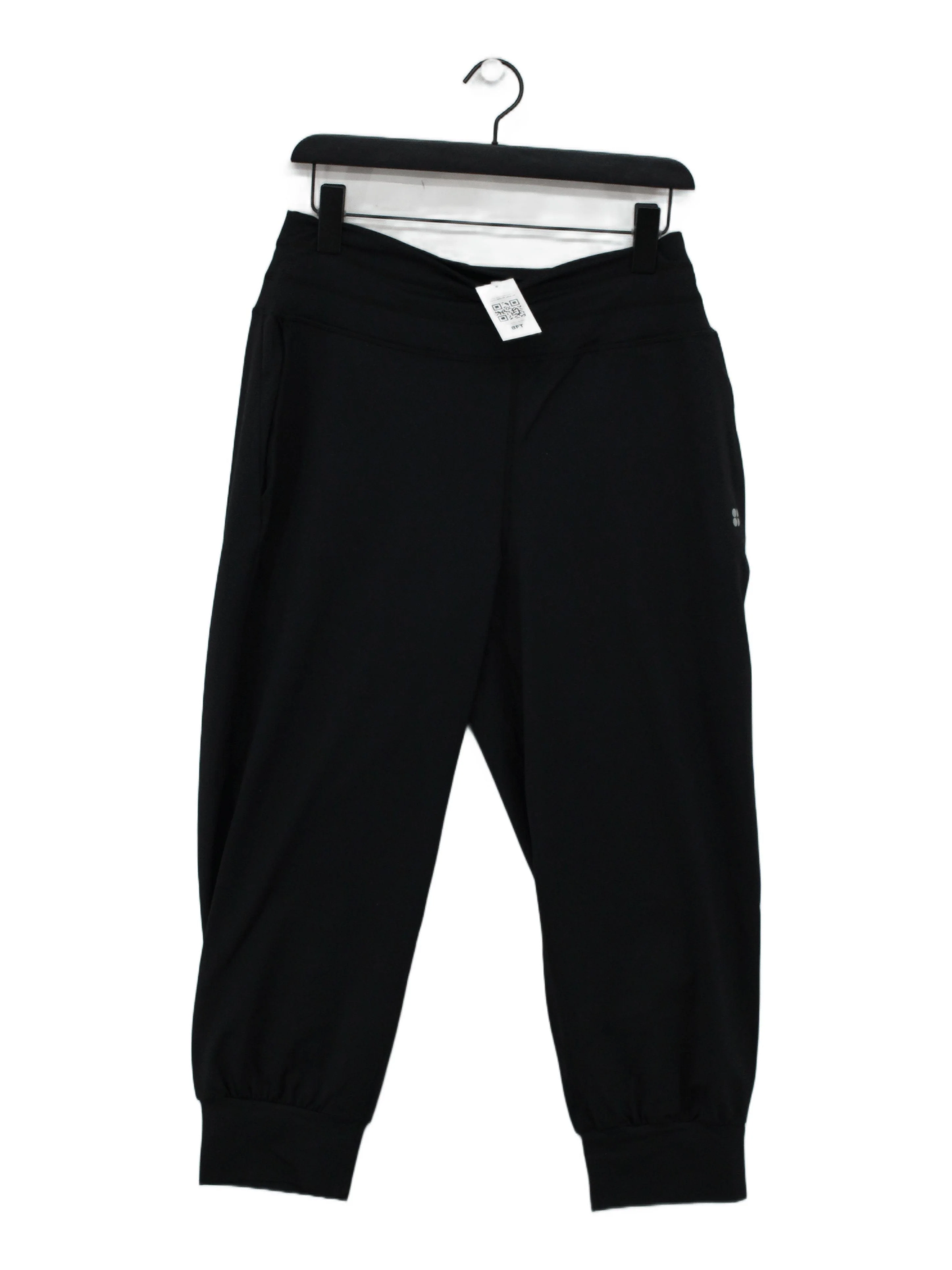 Sweaty Betty Women's Sports Bottoms UK 10 Black 100% Polyester Sweatpants