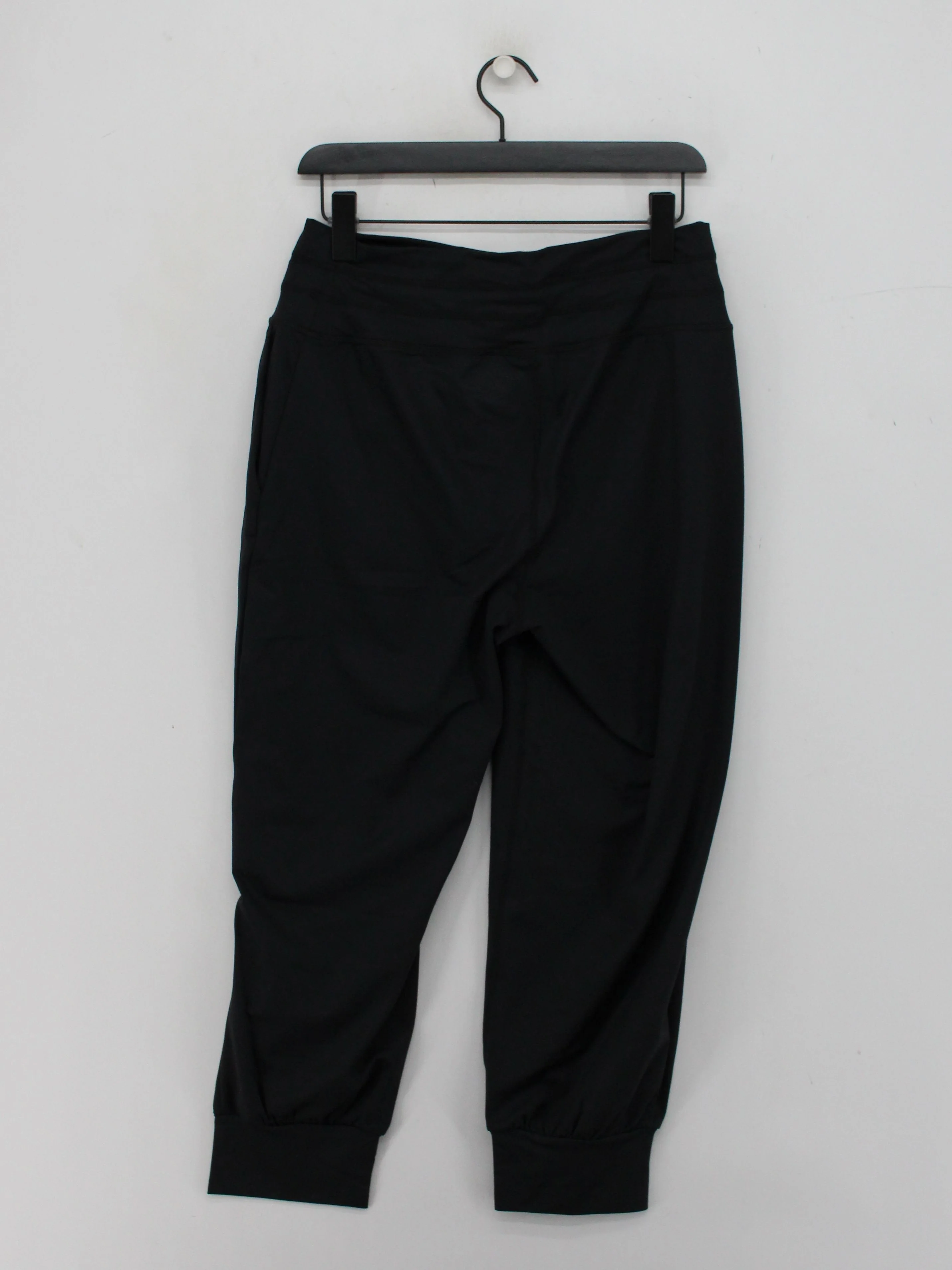 Sweaty Betty Women's Sports Bottoms UK 10 Black 100% Polyester Sweatpants - Image 2