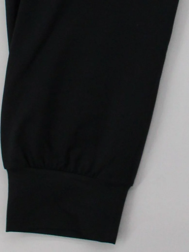 Sweaty Betty Women's Sports Bottoms UK 10 Black 100% Polyester Sweatpants - Image 4