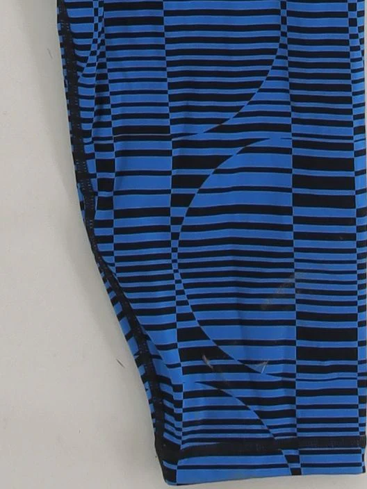 Sweaty Betty Women's Sports Bottoms XXL Blue Graphic 100% Nylon Sweatpants - Image 4