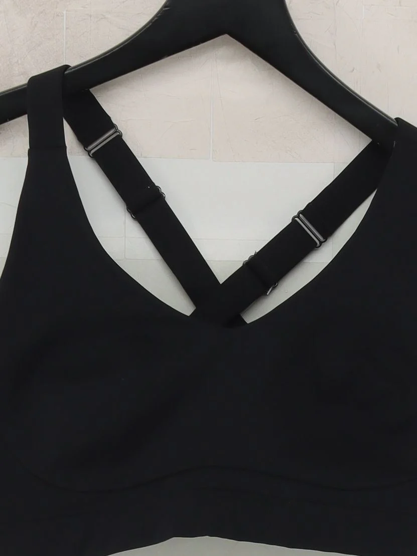 Sweaty Betty Women's T-Shirt L Black Polyester with Elastane Sleeveless Basic - Image 3