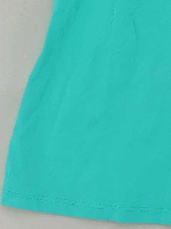 Sweaty Betty Women's T-Shirt M Green Polyamide with Spandex Sleeveless Basic - Image 4