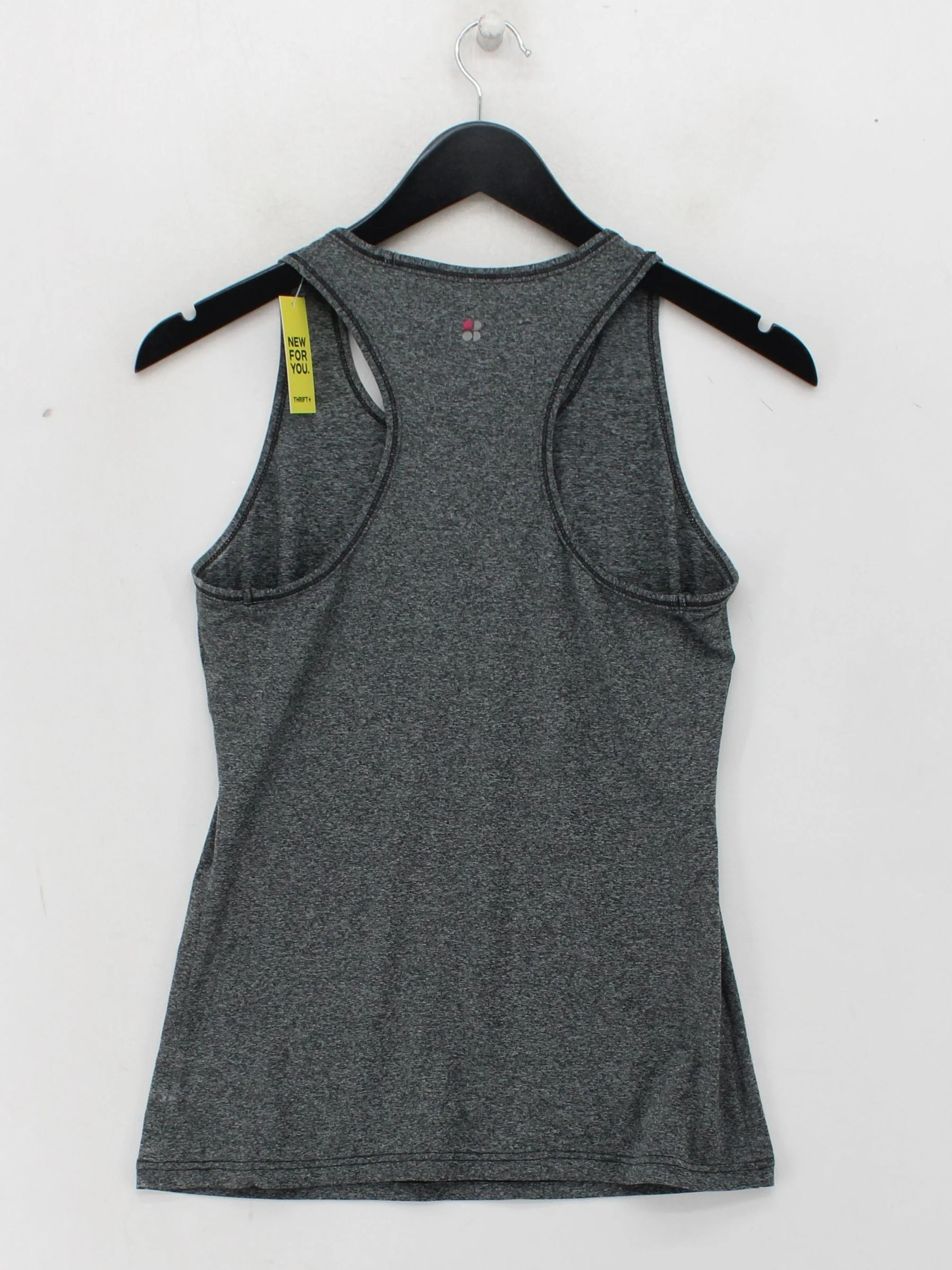 Sweaty Betty Women's T-Shirt M Grey Polyester with Elastane Sleeveless Basic - Image 2