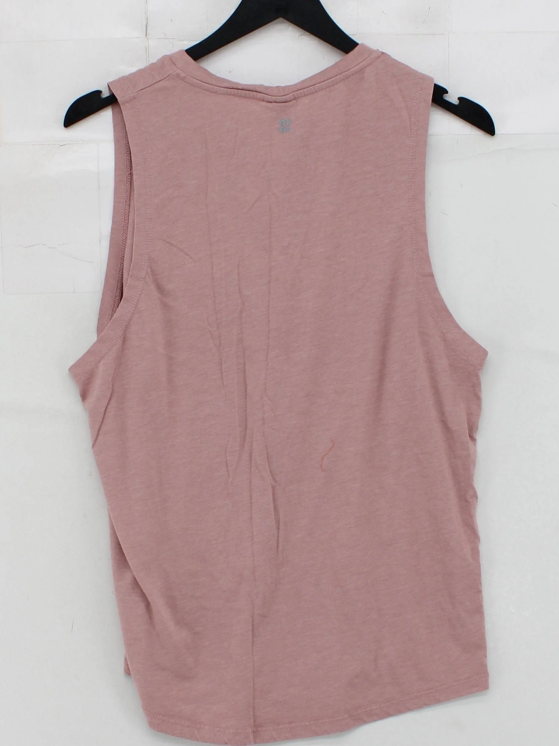 Sweaty Betty Women's T-Shirt M Pink Cotton with Polyester Basic - Image 2
