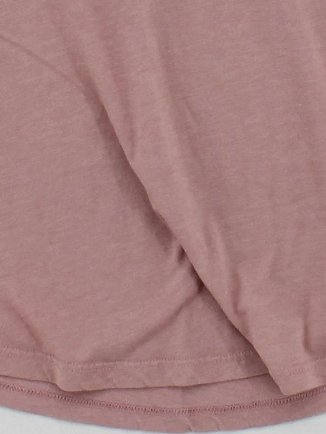 Sweaty Betty Women's T-Shirt M Pink Cotton with Polyester Basic - Image 4