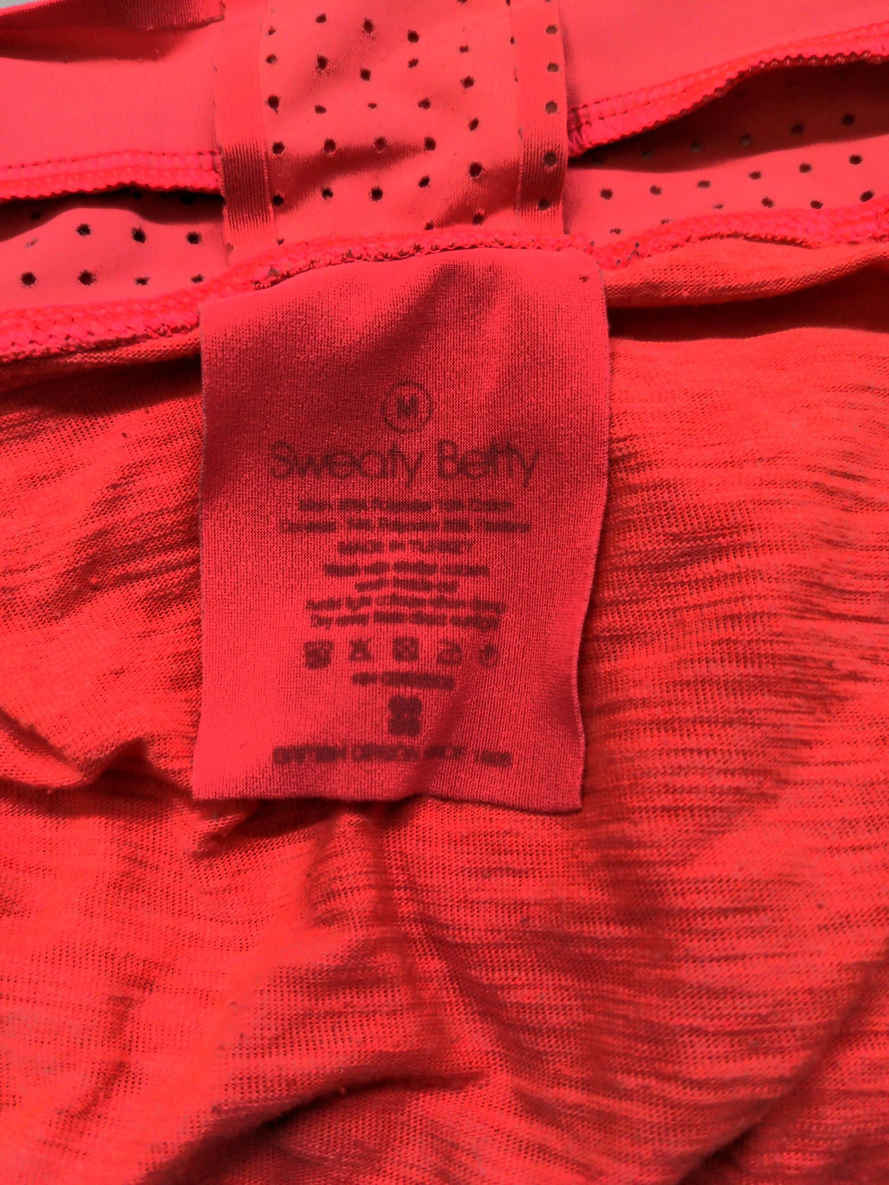Sweaty Betty Women's T-Shirt M Pink Nylon with Elastane Sleeveless Basic - Image 8