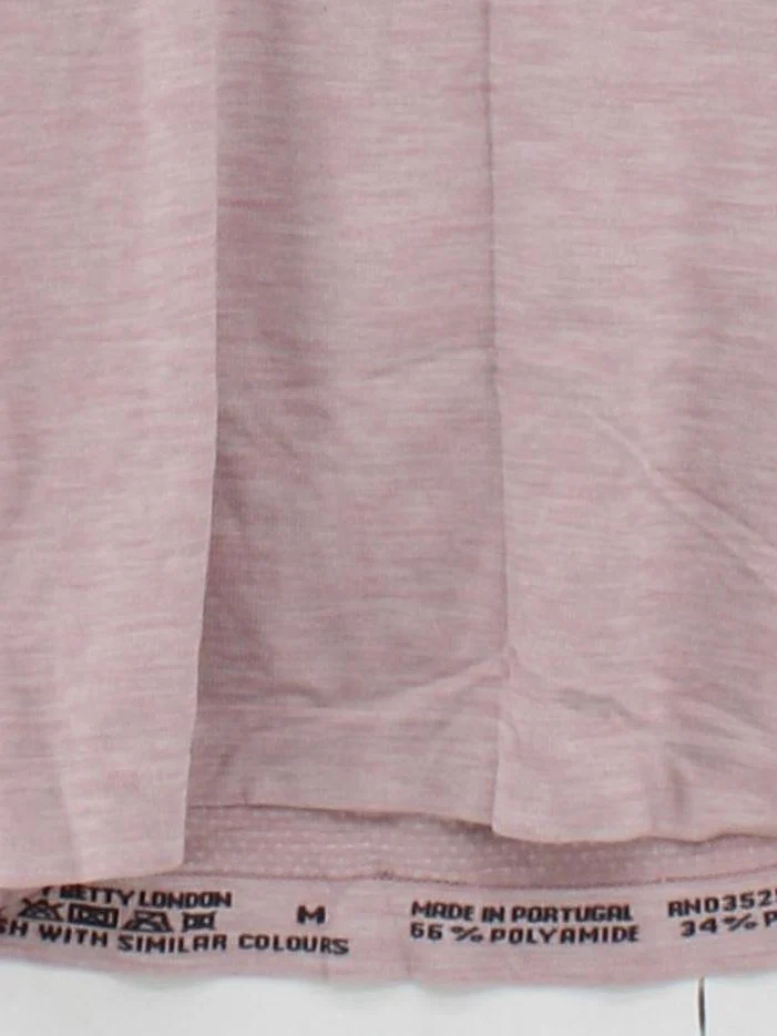 Sweaty Betty Women's T-Shirt M Pink Polyamide with Polyester Sleeveless Basic - Image 4