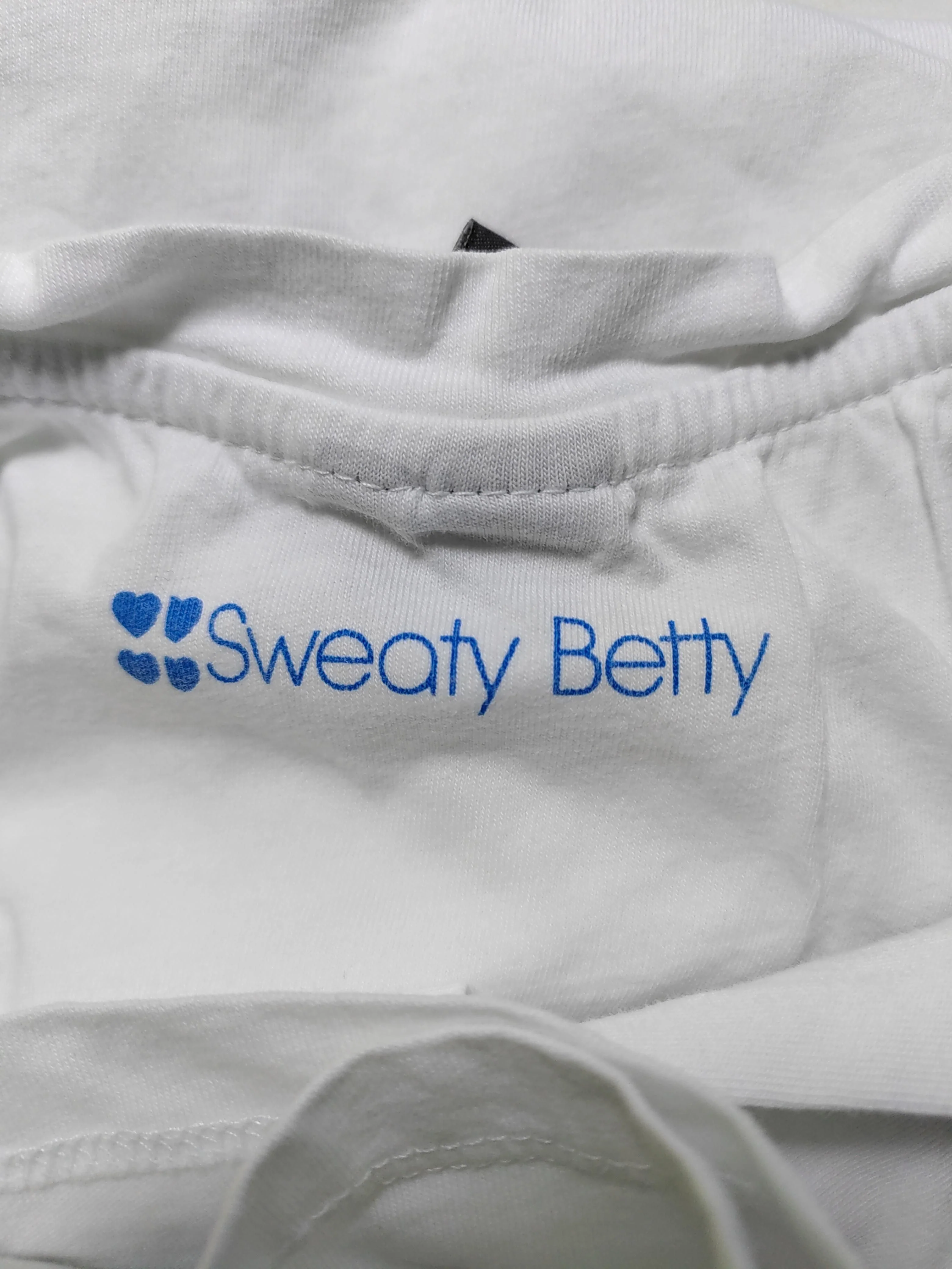 Sweaty Betty Women's T-Shirt M White 100% Cotton Basic - Image 5