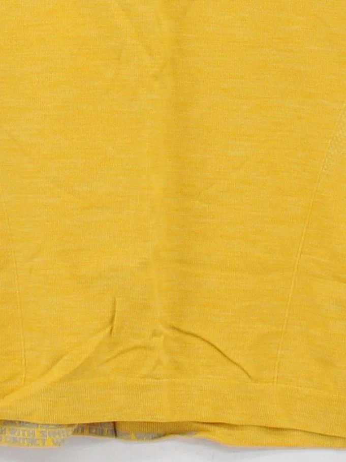 Sweaty Betty Women's T-Shirt M Yellow Nylon with Polyester, Elastane Basic - Image 4
