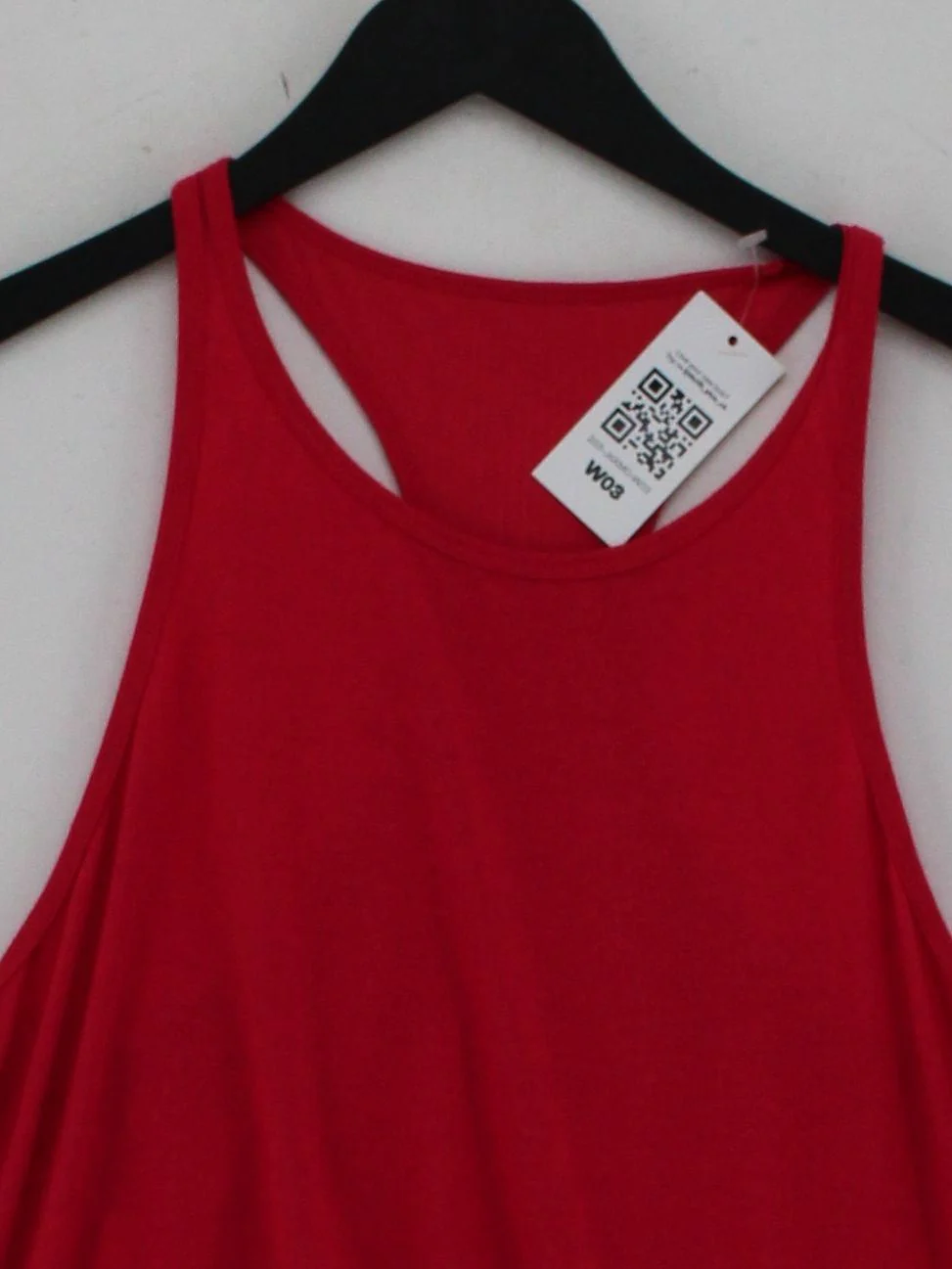 Sweaty Betty Women's T-Shirt S Red 100% Other Sleeveless Round Neck Basic - Image 3
