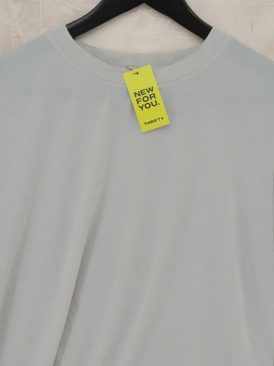 Sweaty Betty Women's T-Shirt XL Grey Polyester with Elastane Basic - Image 3