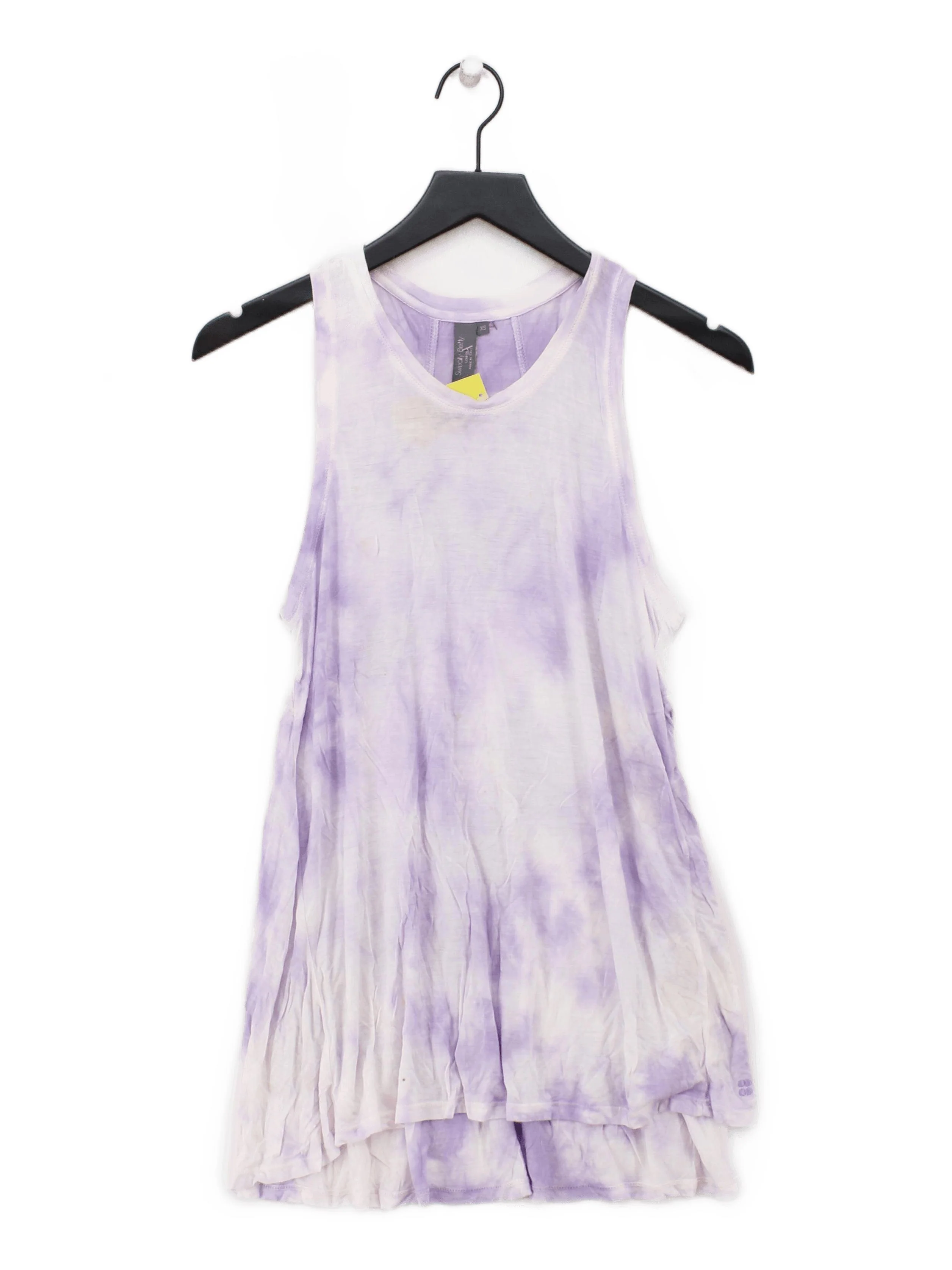 Sweaty Betty Women's T-Shirt XS Multi 100% Other Sleeveless Round Neck Basic