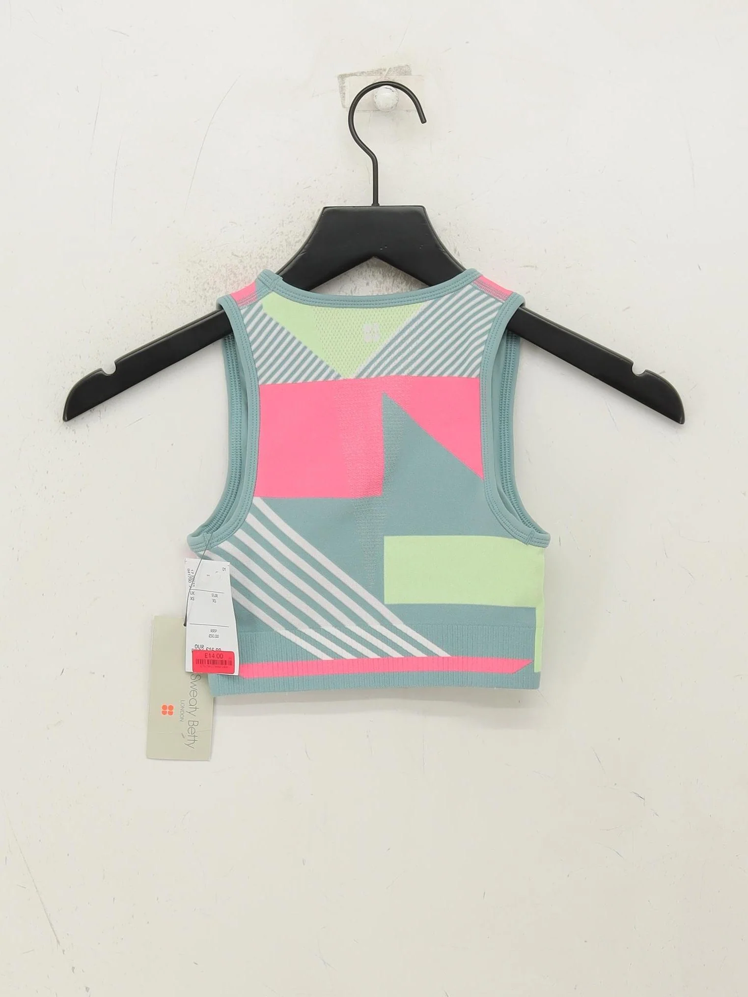 Sweaty Betty Women's T-Shirt XS Multi Nylon with Elastane Basic New with tags - Image 2