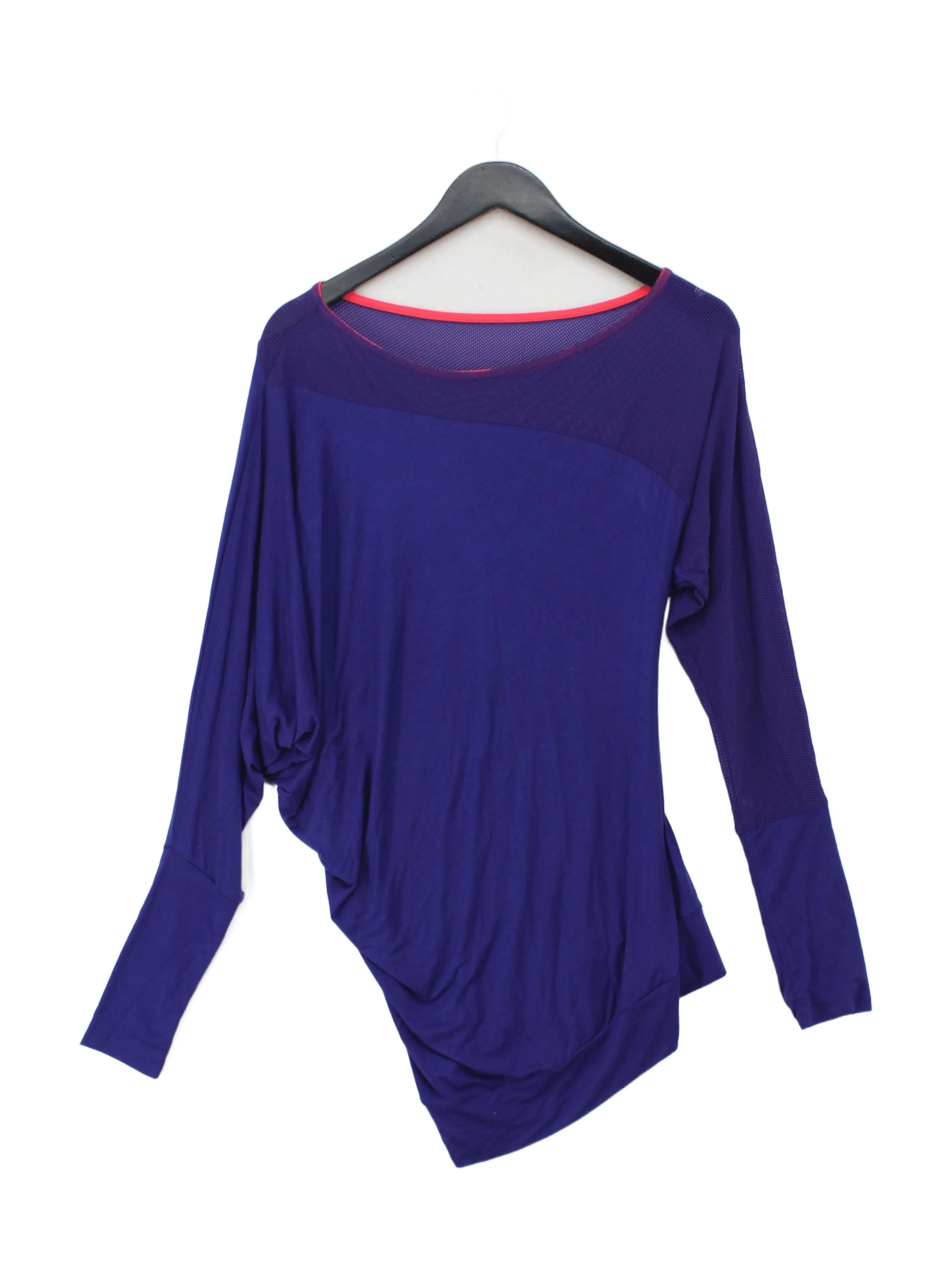 Sweaty Betty Women's Top M Purple Viscose with Elastane, Polyamide Basic