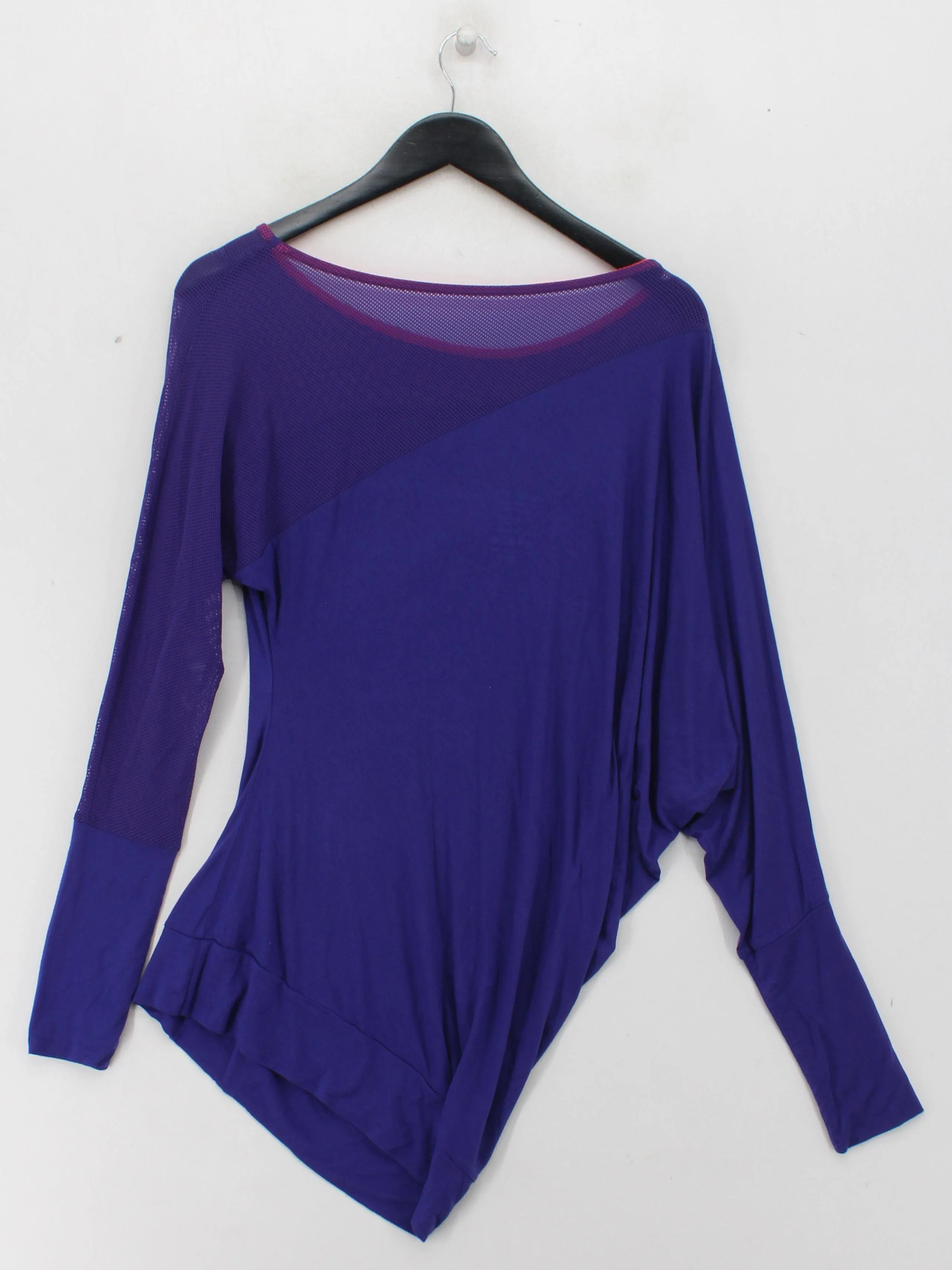 Sweaty Betty Women's Top M Purple Viscose with Elastane, Polyamide Basic - Image 2