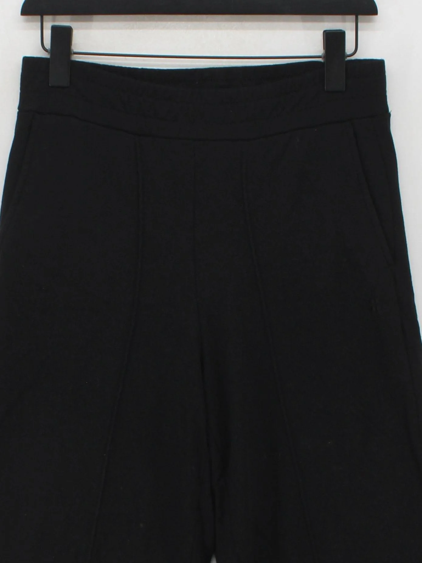 Sweaty Betty Women's Trousers S Black Cotton with Elastane Wide-Leg Sweatpants - Image 3