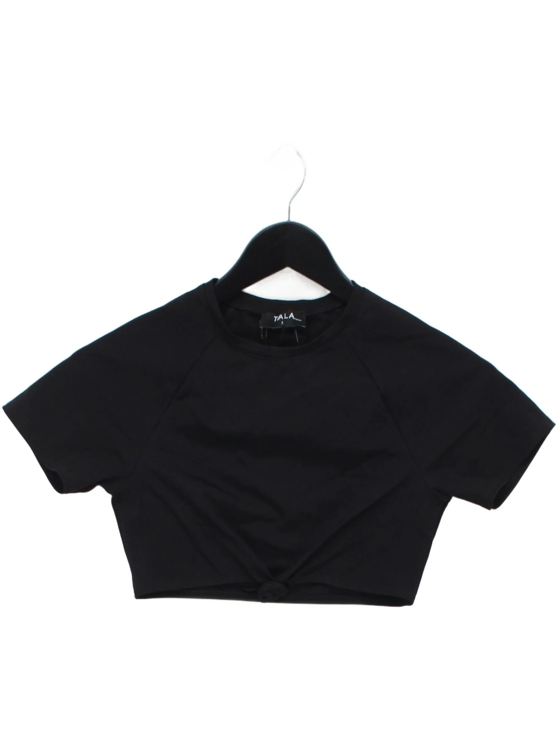 T/ALA Women's T-Shirt S Black Nylon with Elastane Basic