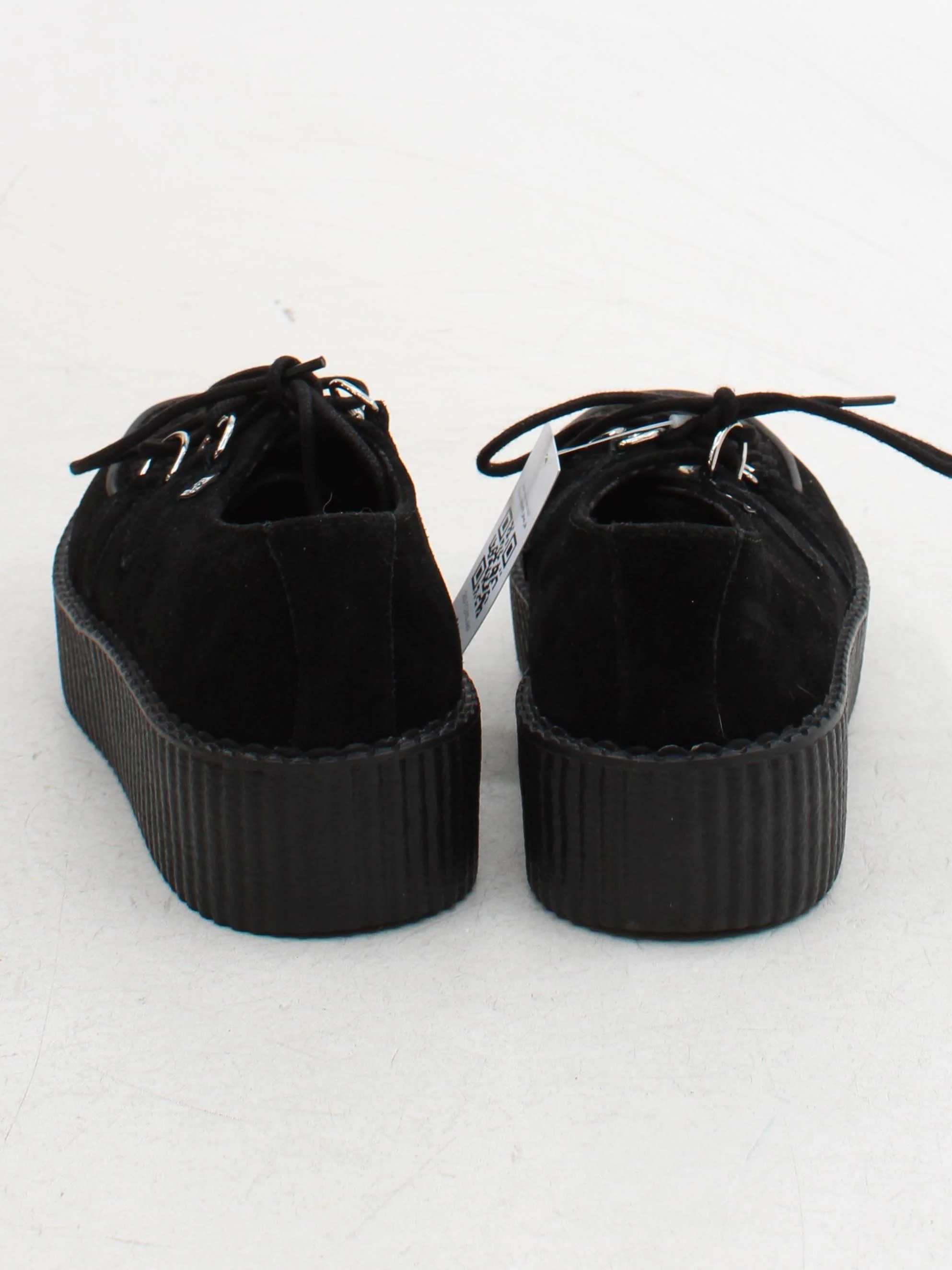 T.U.K. Men's Shoes UK 6 Black 100% Suede Sneaker - Image 3
