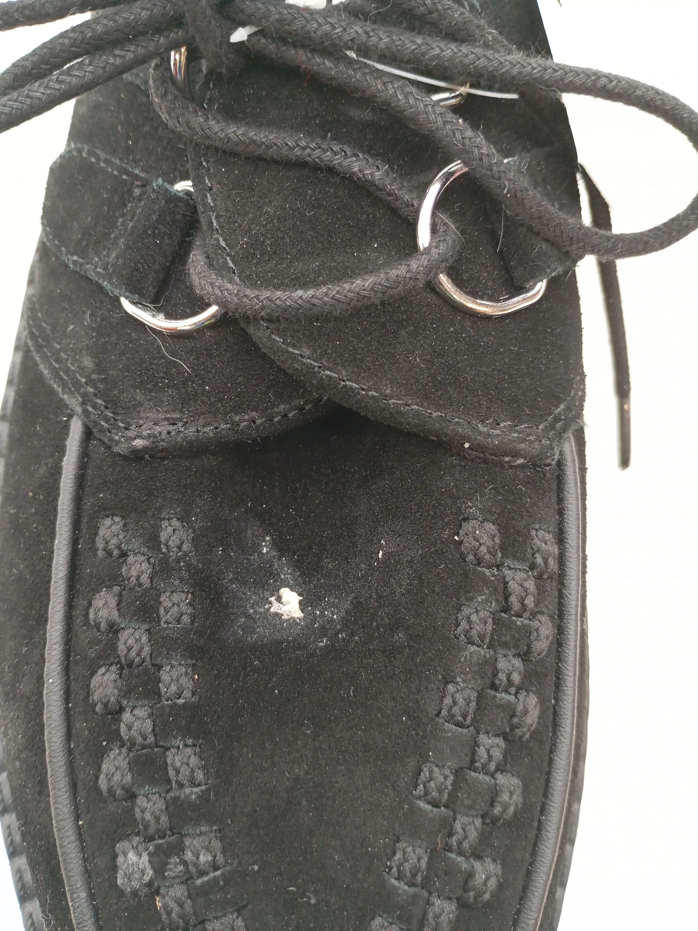 T.U.K. Men's Shoes UK 6 Black 100% Suede Sneaker - Image 8