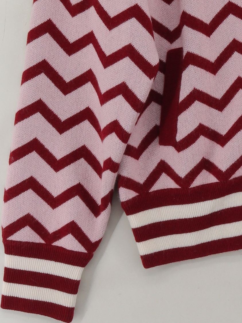 Tabitha Webb Women's Cardigan M Pink Wool with Cashmere Cardigan - Image 4