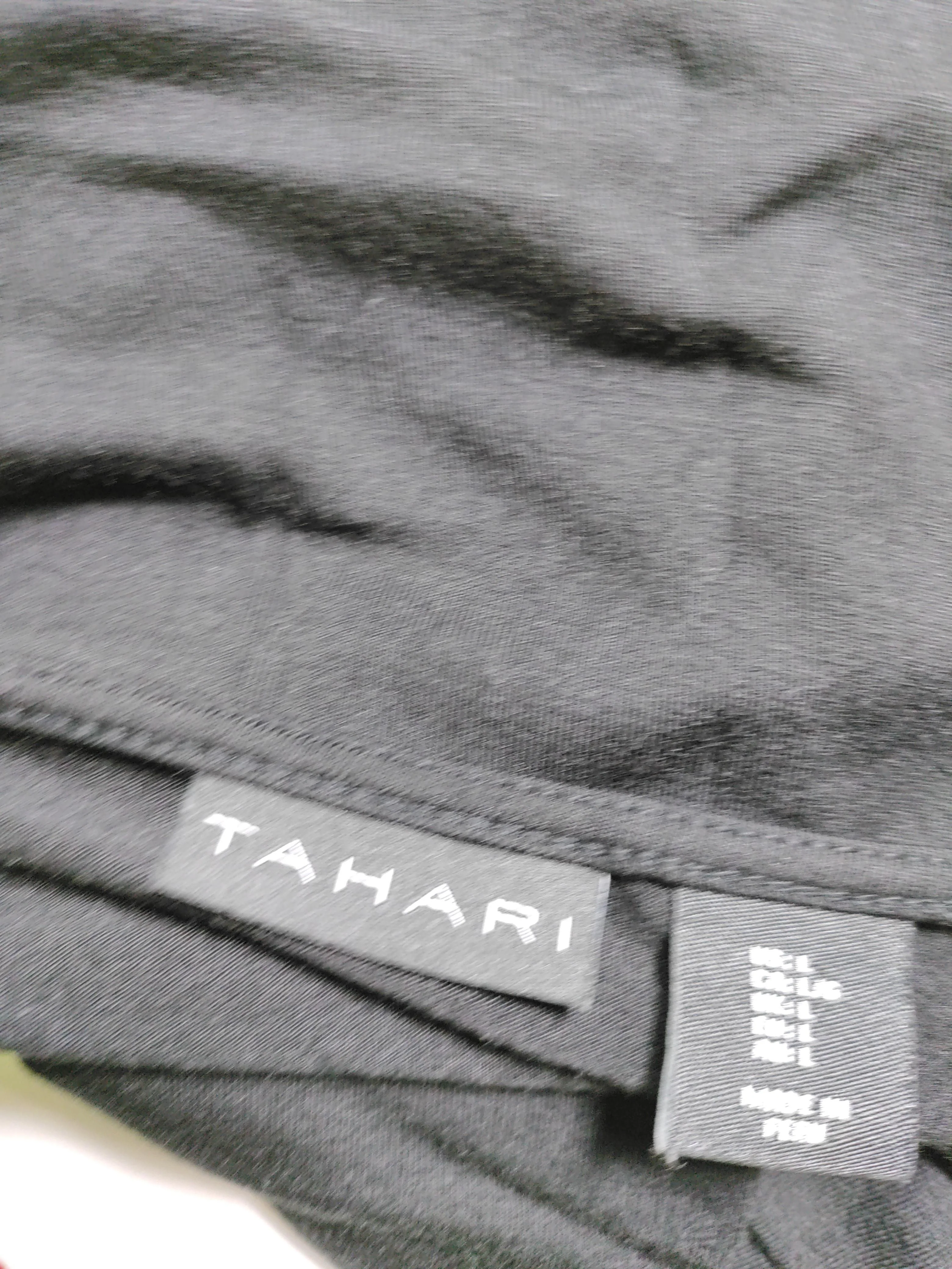 Tahari Women's T-Shirt M Black Lyocell Modal with Spandex Basic - Image 5