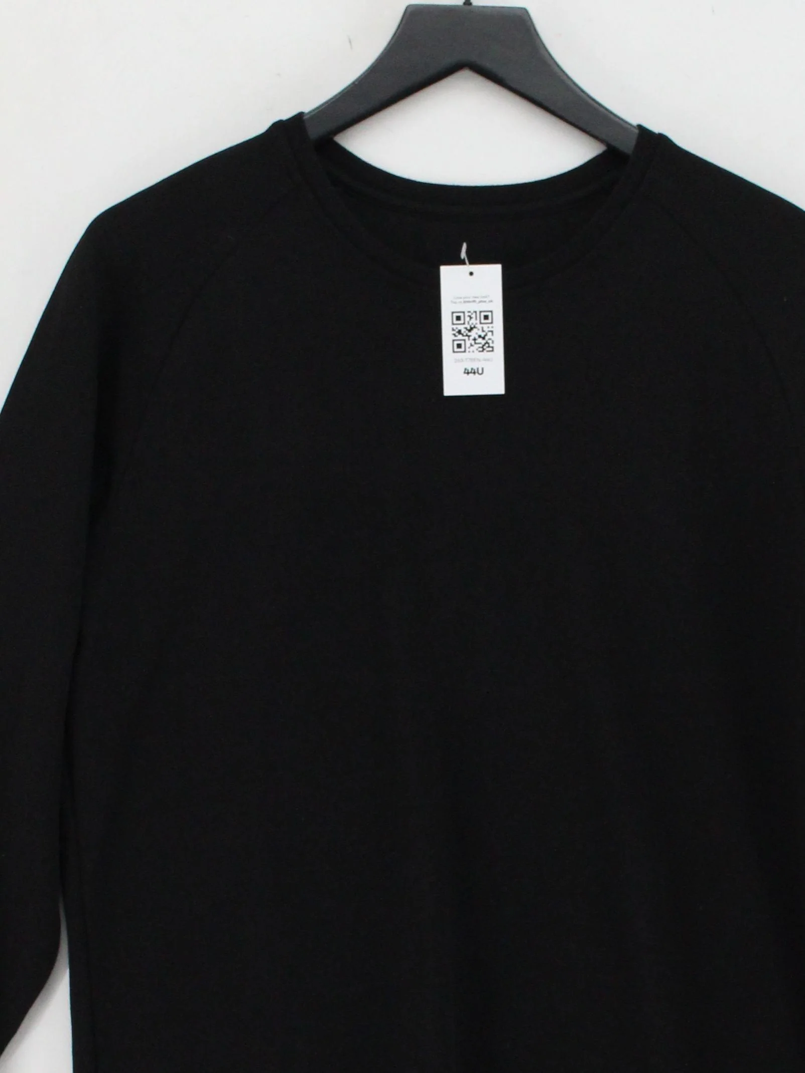 Tailored Athlete Men's Jumper XL Black Cotton with Polyester, Elastane Pullover - Image 3