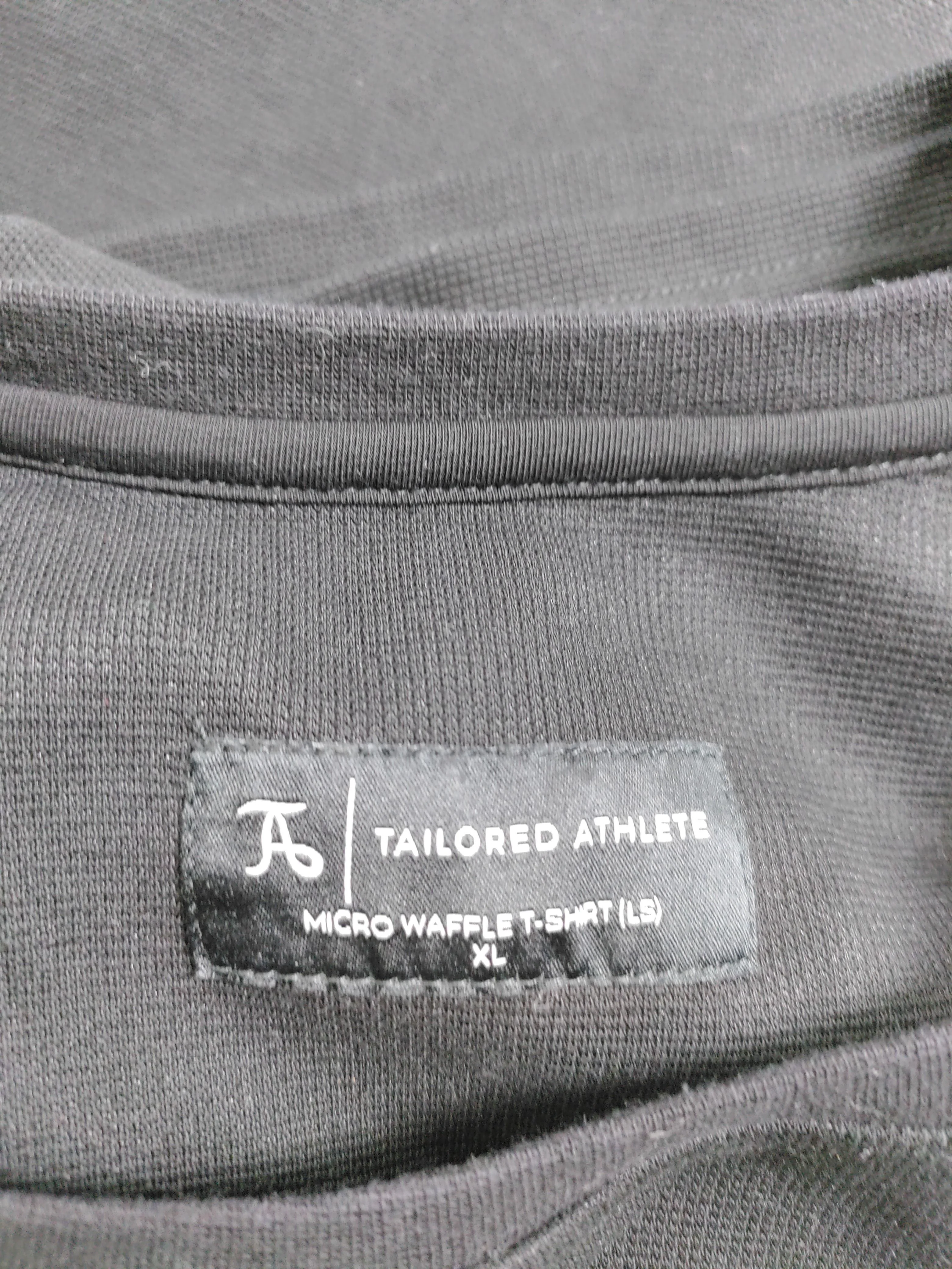 Tailored Athlete Men's Jumper XL Black Cotton with Polyester, Elastane Pullover - Image 5