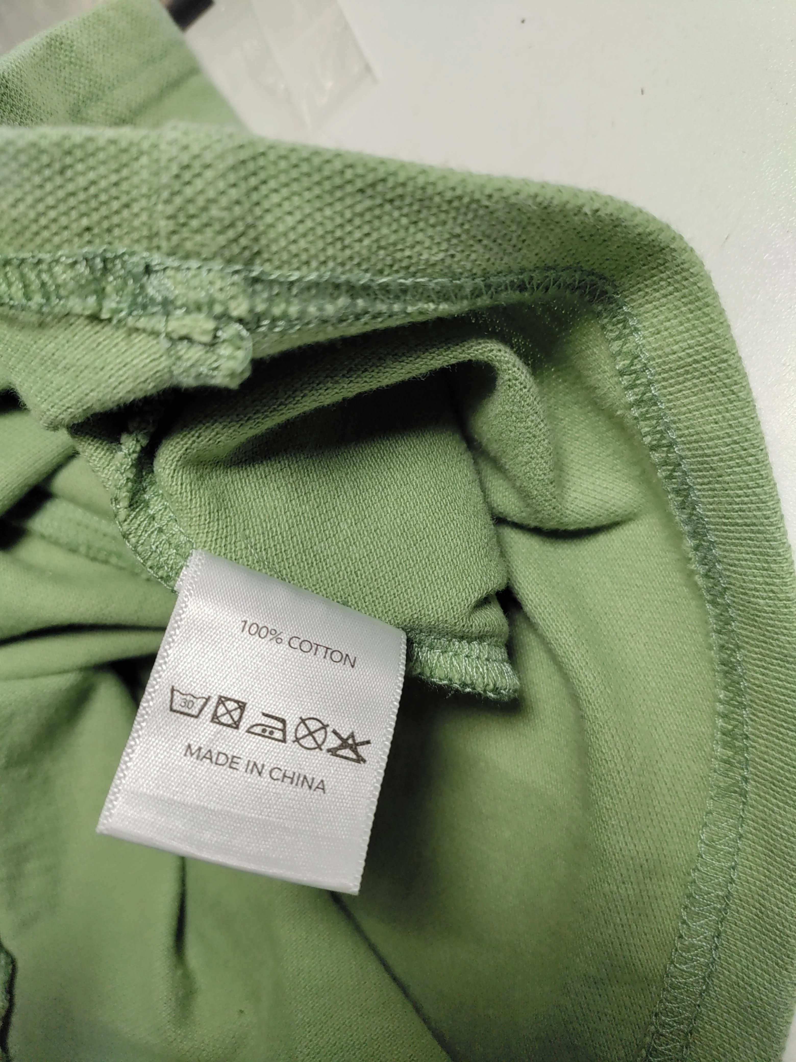 Tailored Athlete Men's T-Shirt XL Green 100% Cotton Basic - Image 6