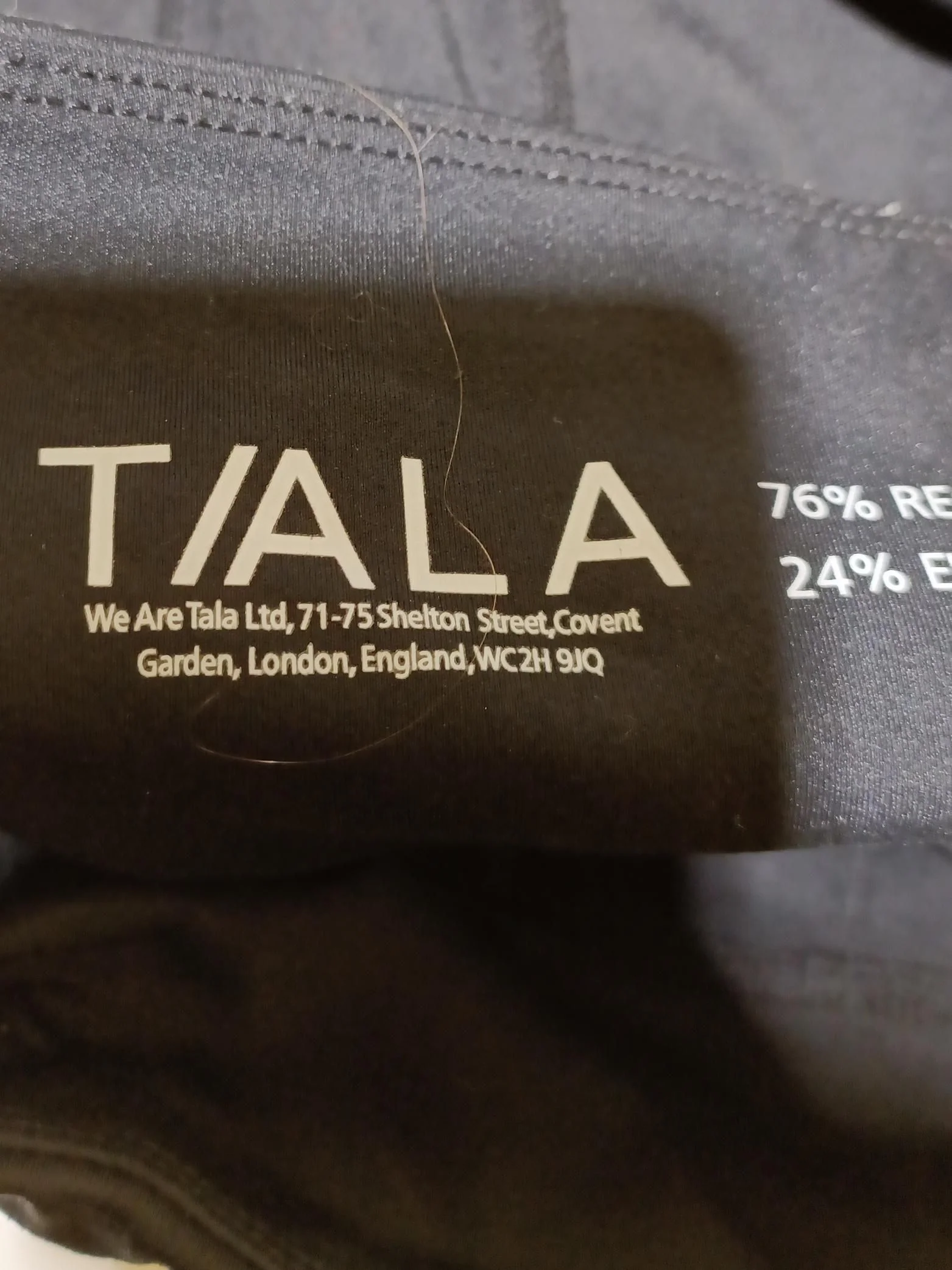 Tala Women's Leggings M Black Nylon with Elastane Full length - Image 5