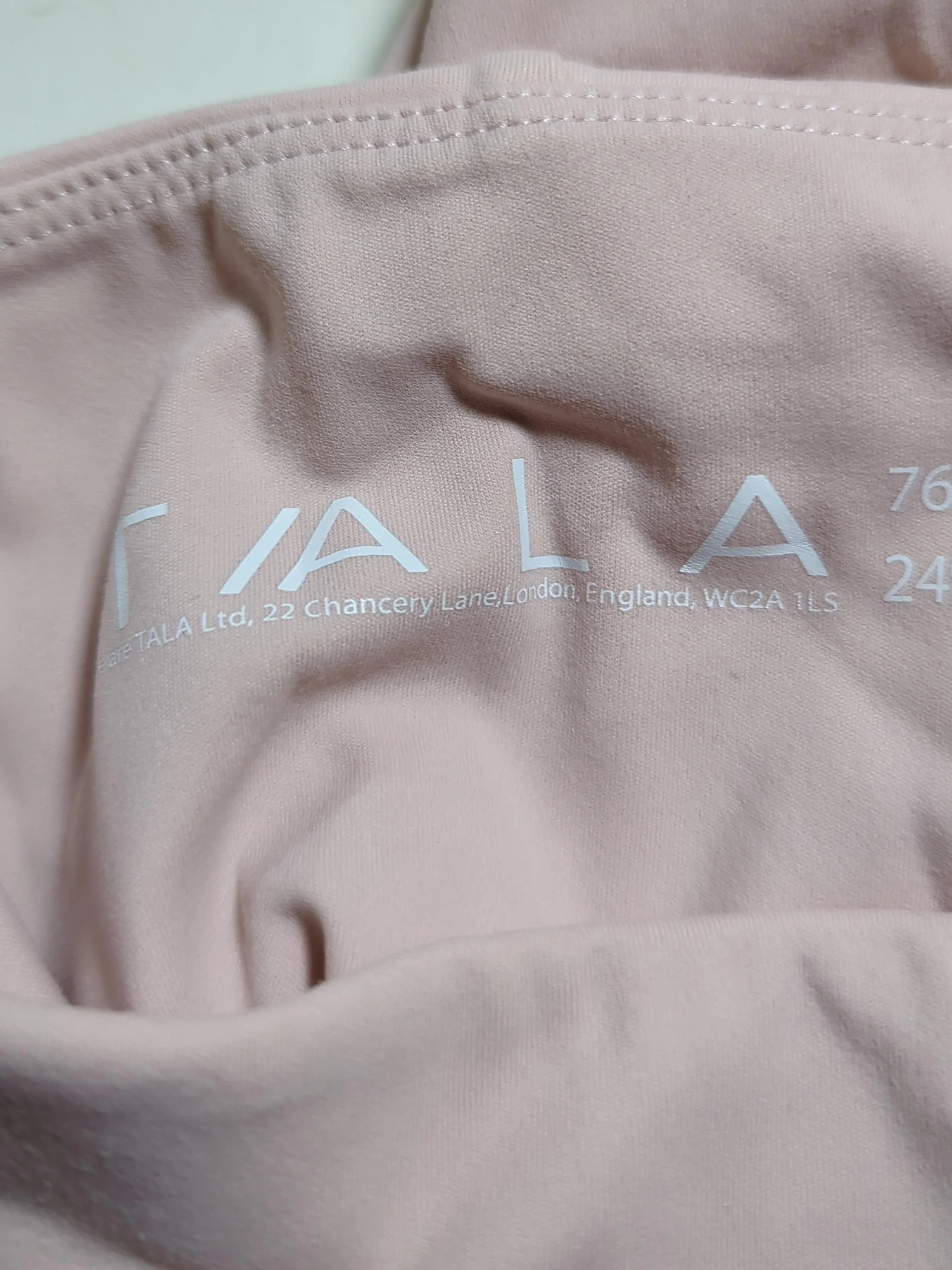 Tala Women's Leggings S Pink Nylon with Elastane Full length - Image 5