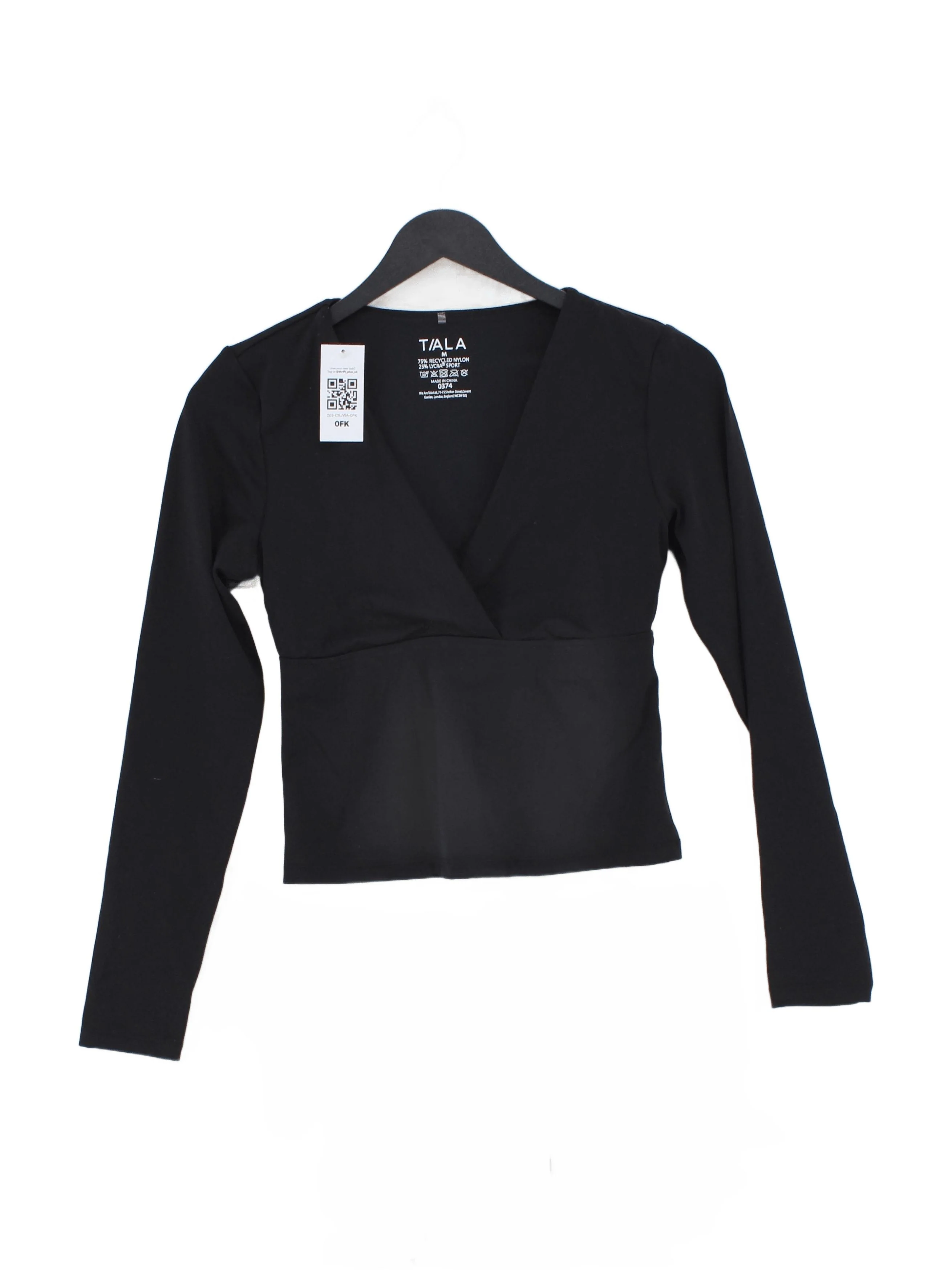 Tala Women's Loungewear M Black Nylon with Elastane Basic