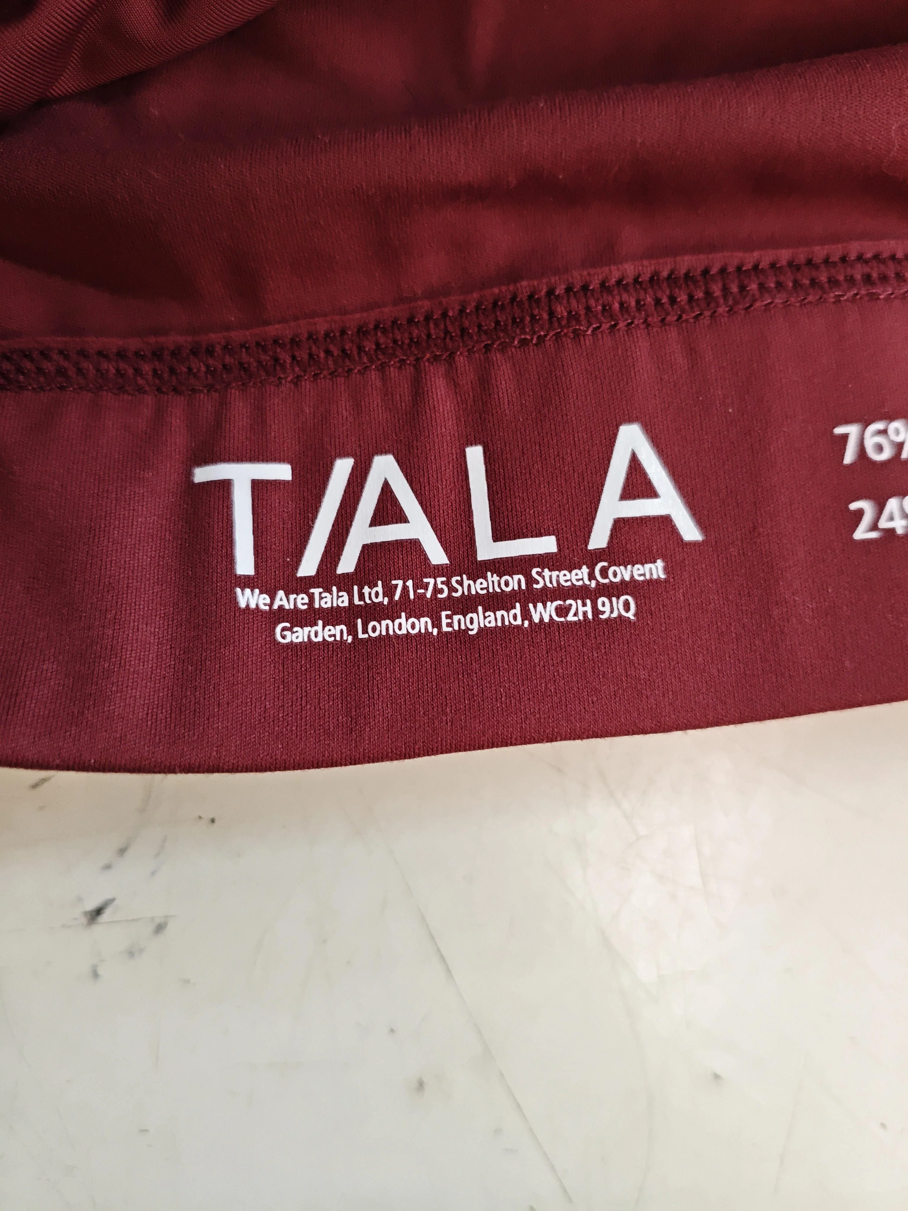 Tala Women's Loungewear M Red Nylon with Elastane Basic - Image 5