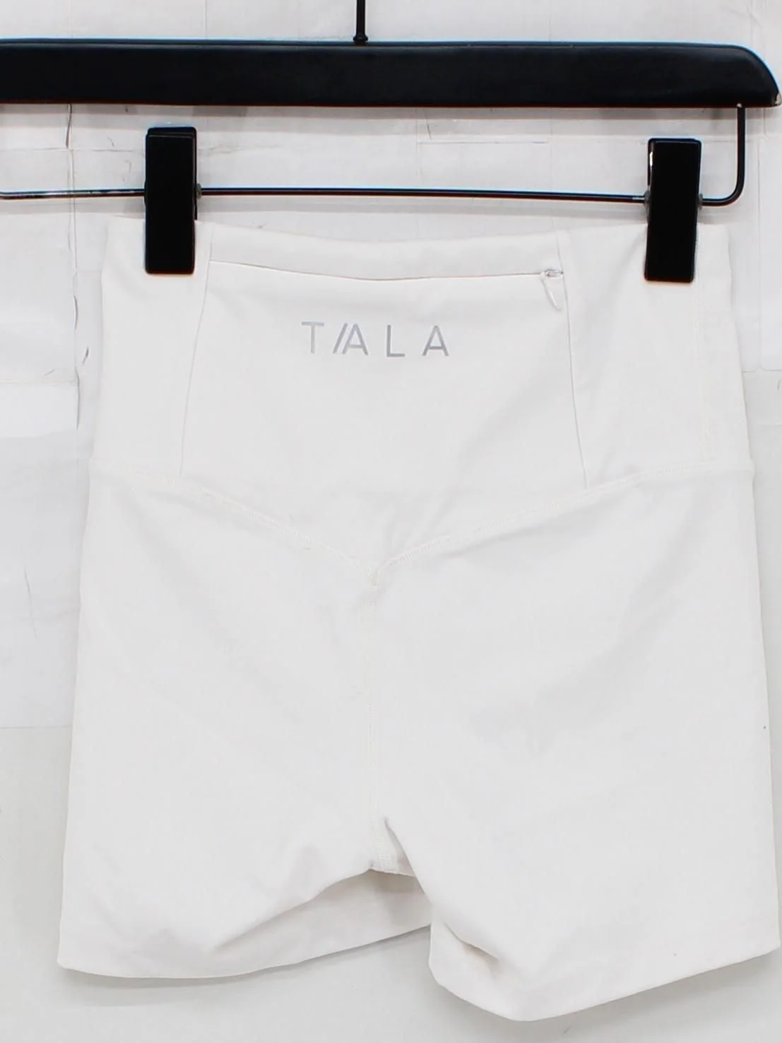 Tala Women's Shorts XXS White Nylon with Elastane Sweat - Image 2