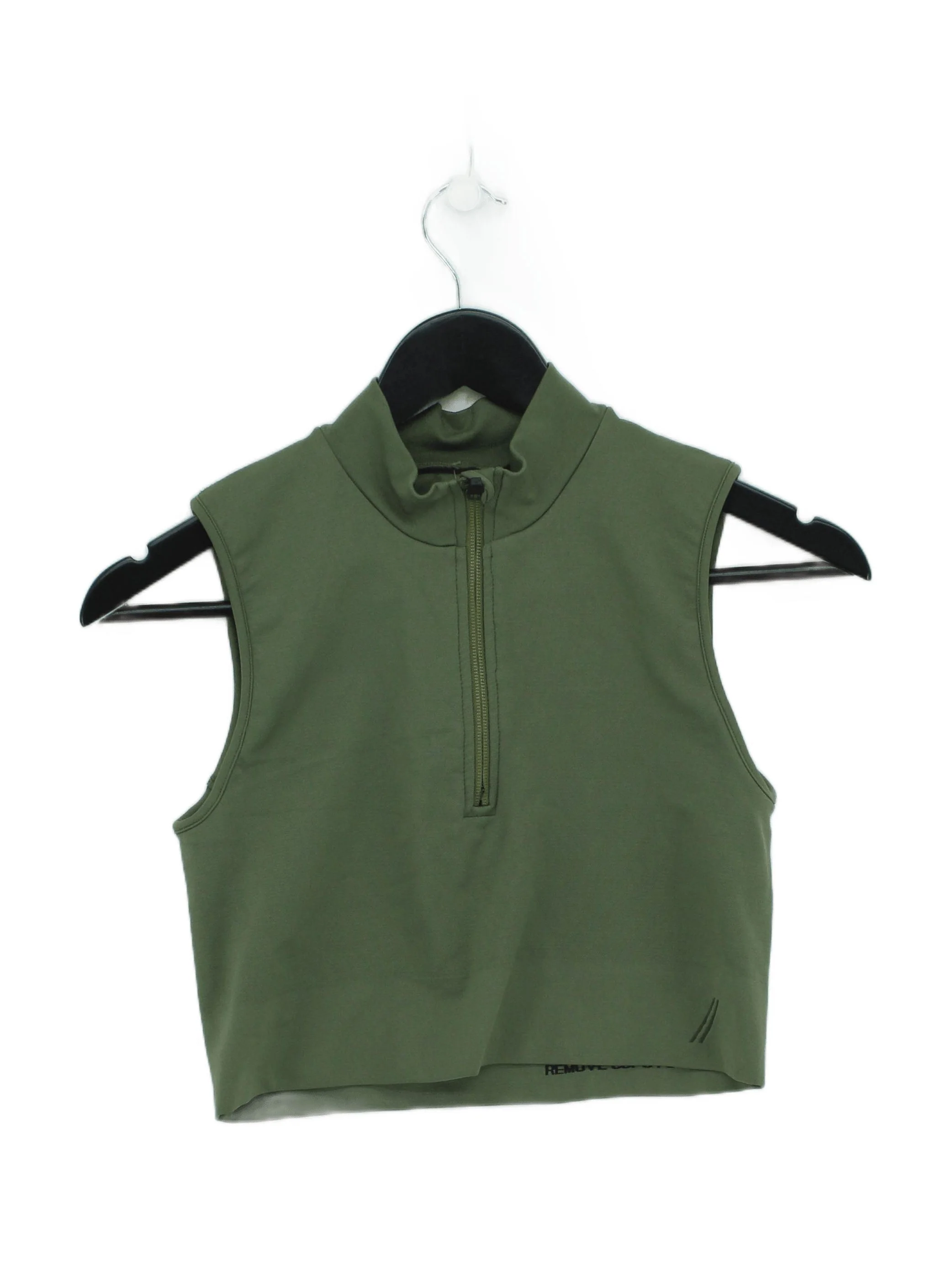 Tala Women's T-Shirt M Green Polyamide with Elastane Sleeveless Basic