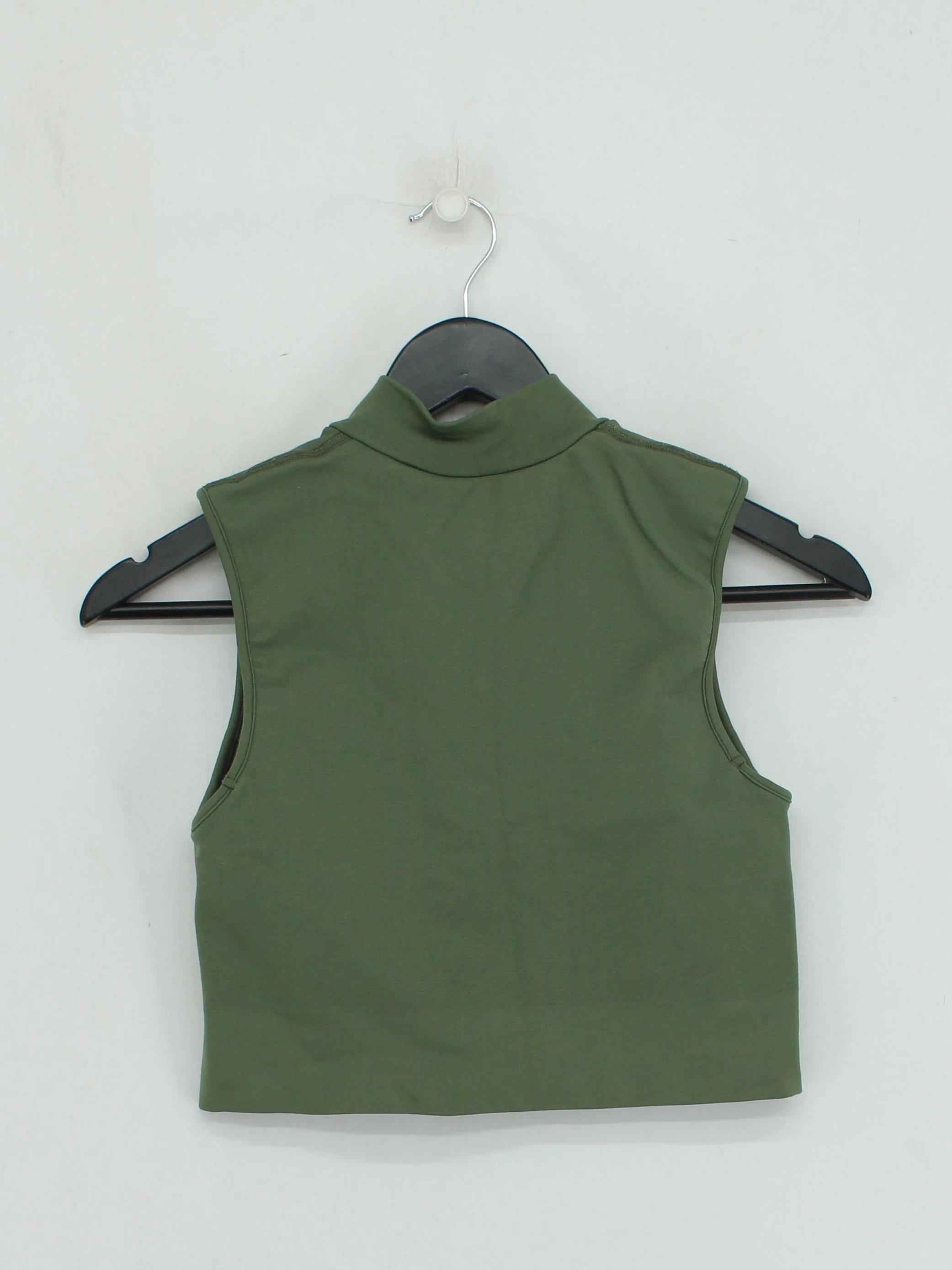 Tala Women's T-Shirt M Green Polyamide with Elastane Sleeveless Basic - Image 2