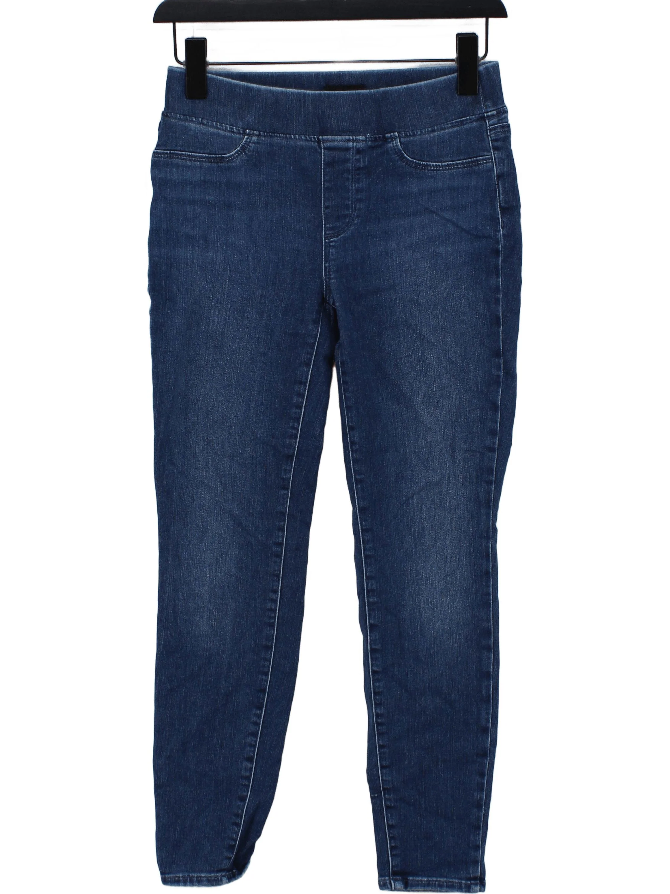 Talbots Women's Jeans UK 14 Blue Cotton with Polyester, Elastane Skinny