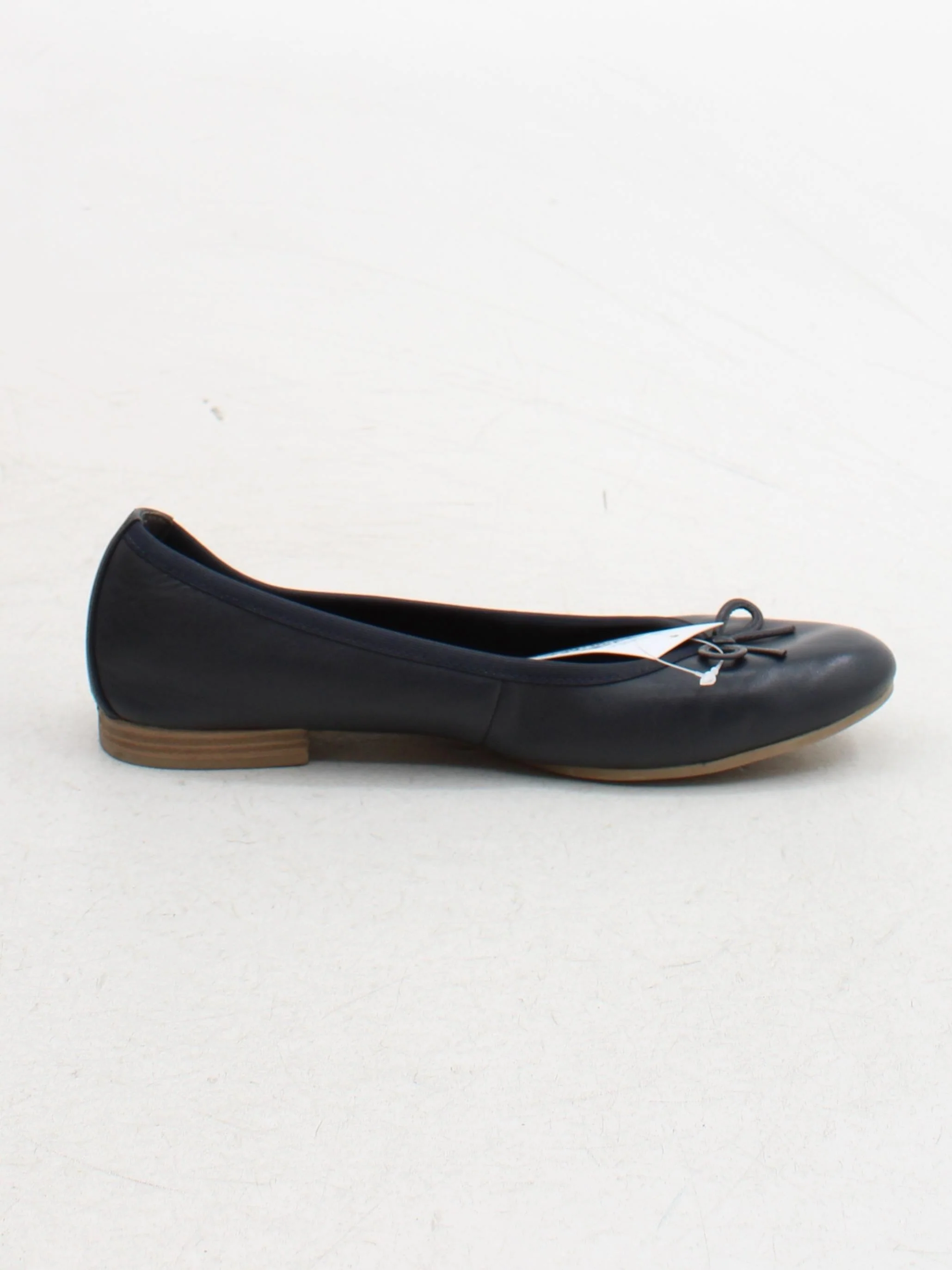 Tamaris Women's Flat Shoes UK 4 Blue 100% Leather Ballet - Image 5