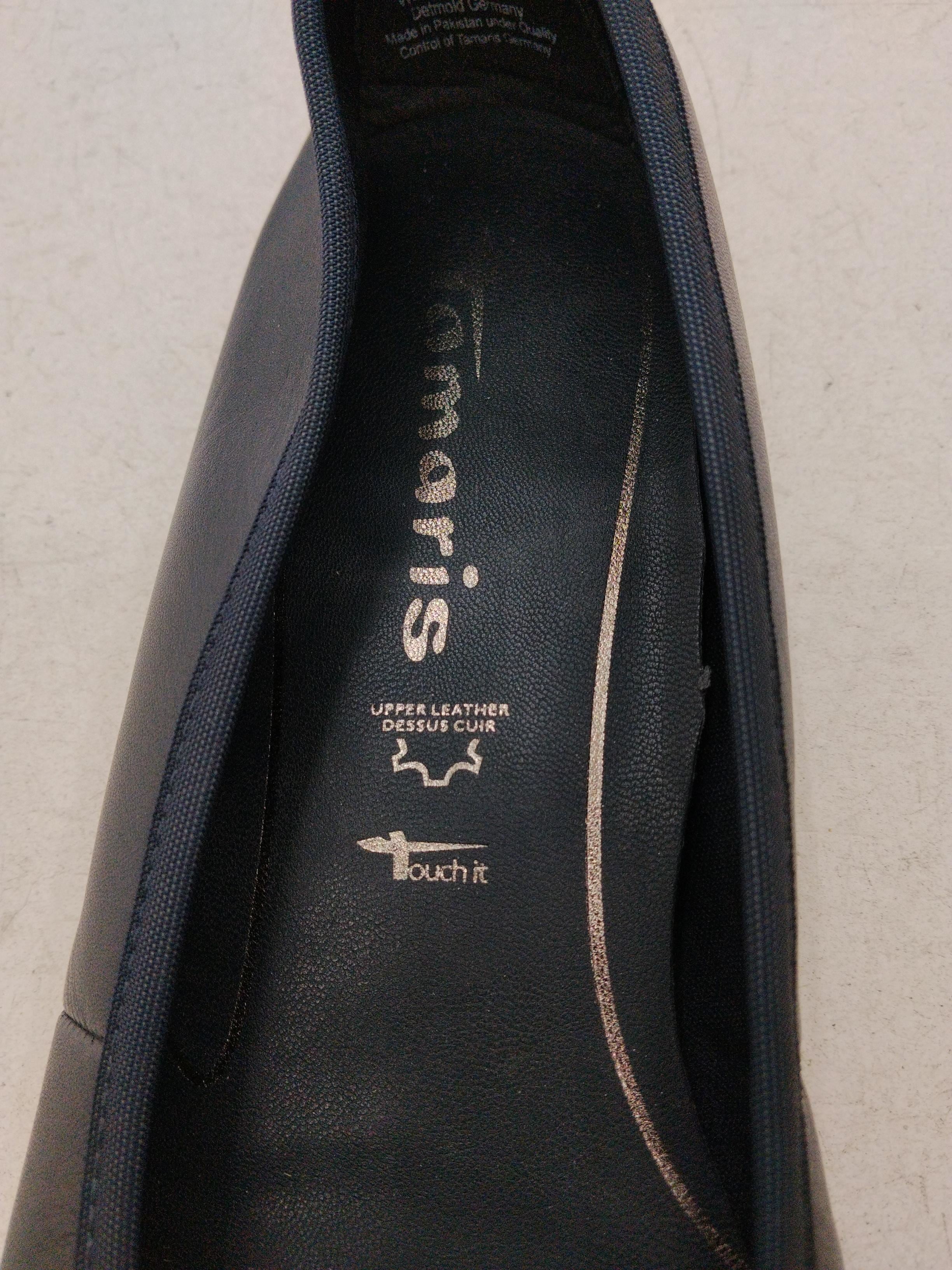 Tamaris Women's Flat Shoes UK 4 Blue 100% Leather Ballet - Image 6