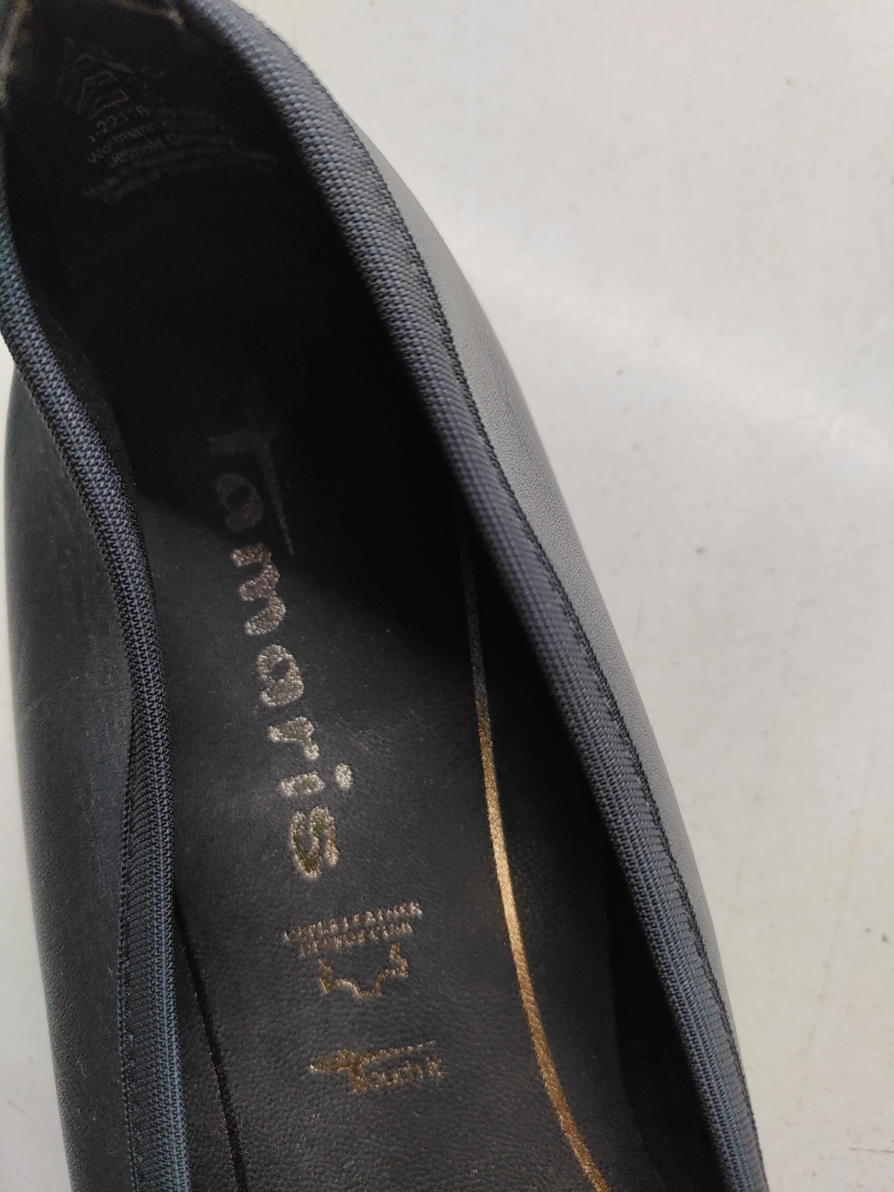 Tamaris Women's Flat Shoes UK 4 Blue 100% Leather Ballet - Image 8