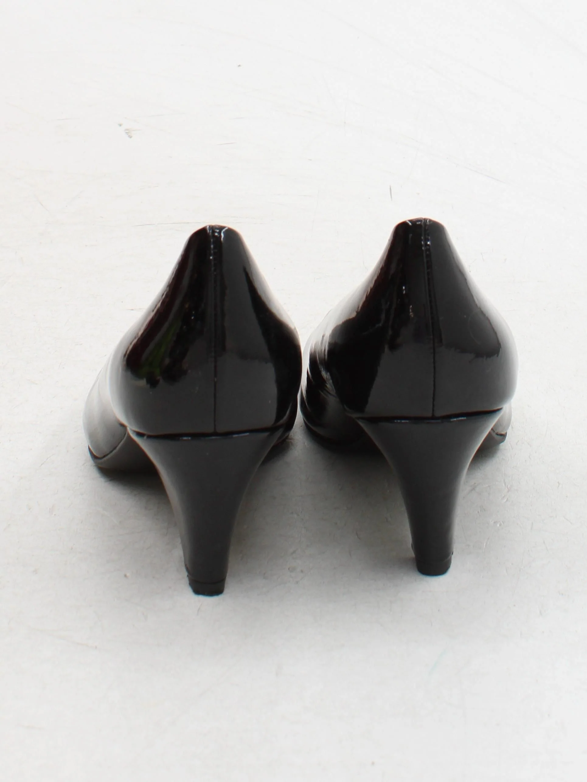 Tamaris Women's Heels UK 6.5 Black 100% Leather Court - Image 3