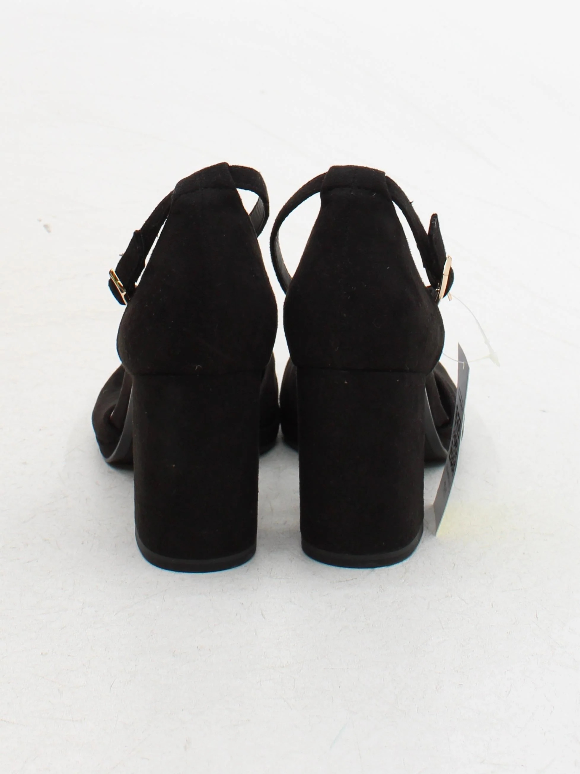 Tamaris Women's Heels UK 6 Black 100% Suede Court - Image 3