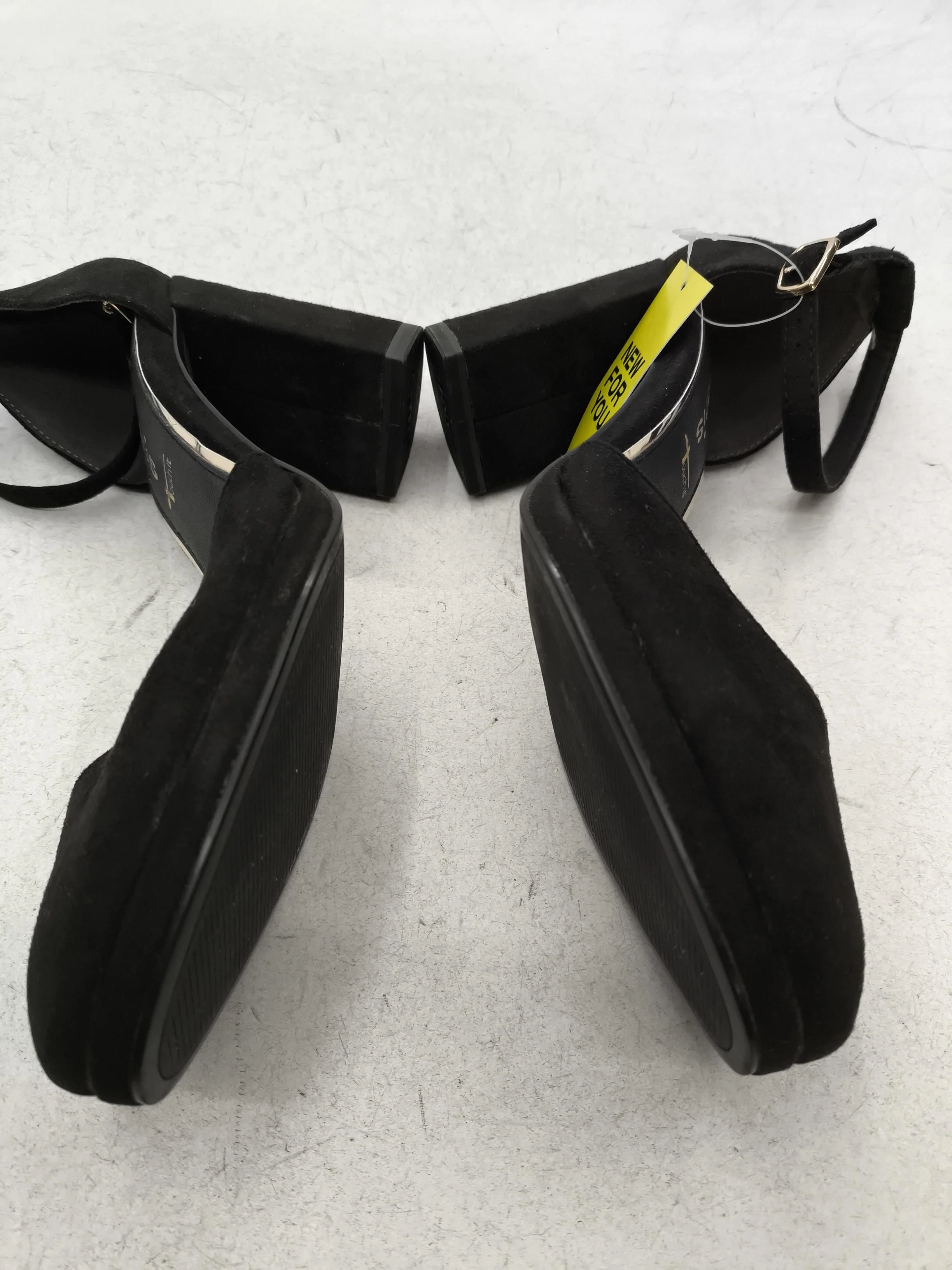 Tamaris Women's Heels UK 6 Black 100% Suede Court - Image 7