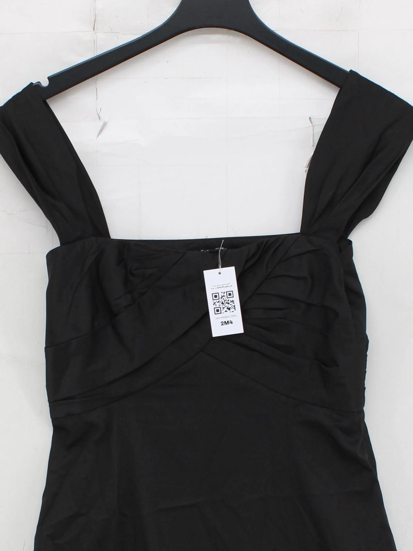 Tara Jarmon Mini Dress UK14 in Black - Image 3