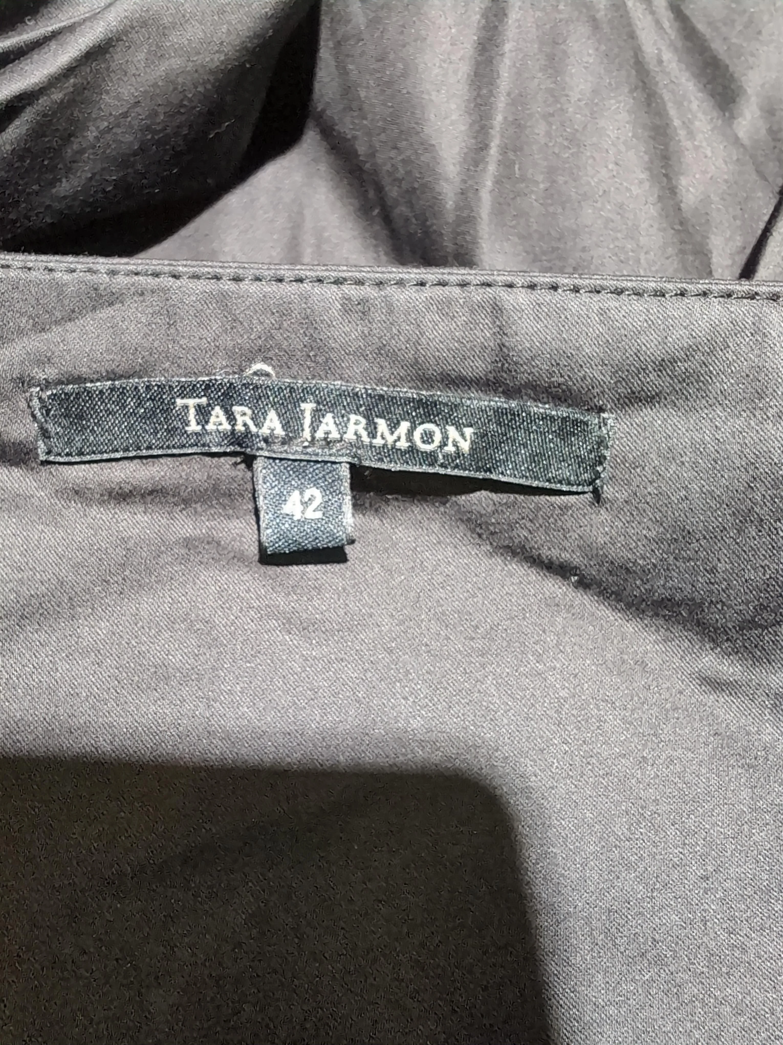 Tara Jarmon Mini Dress UK14 in Black - Image 5