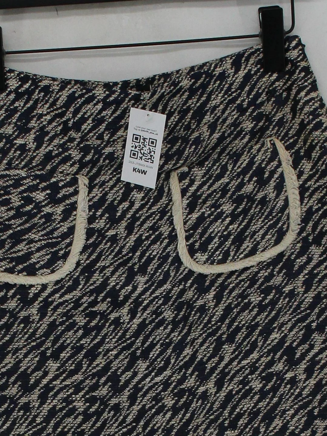 Tara Jarmon Women's Mini Skirt UK 8 Multi Cotton - Image 3
